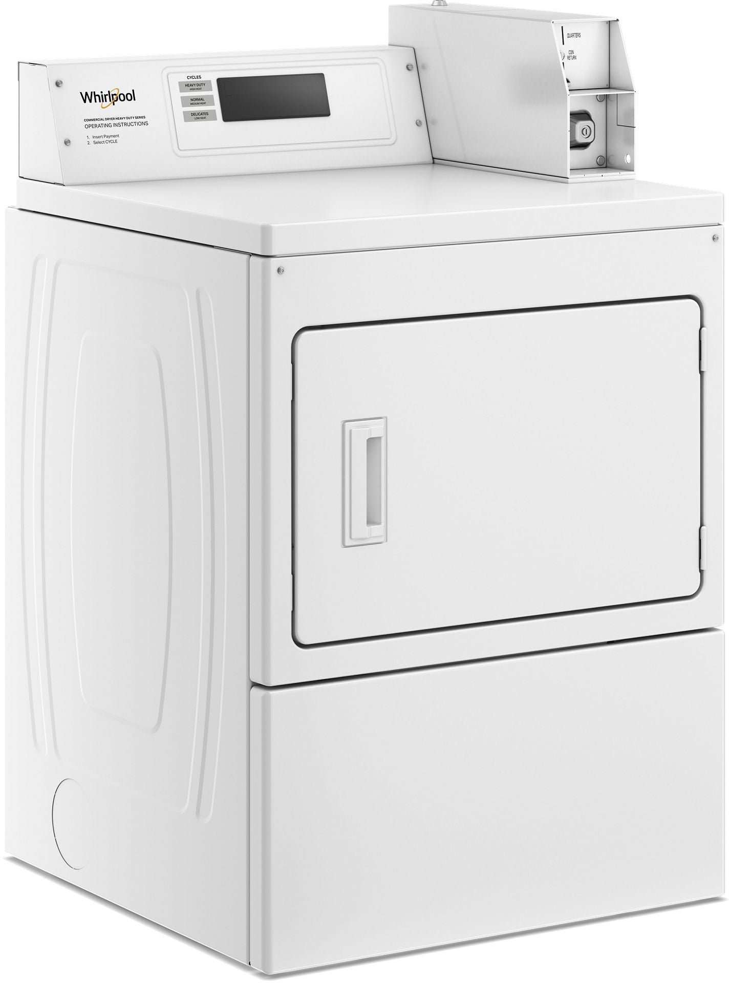 Whirlpool CGM2779JQ 27 Inch Commercial Single-Load Gas Dryer
