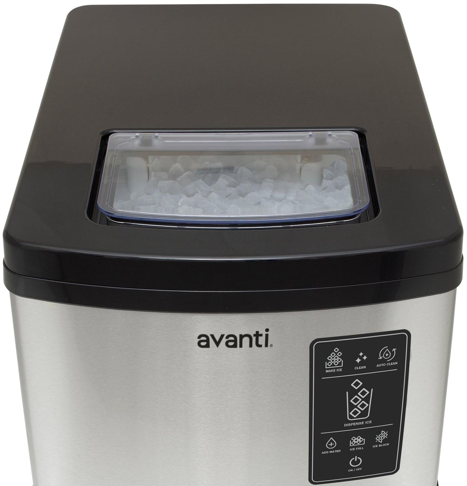 みなです₊⁎⁺˳✧༚ Avanti NIMDTS3326SIS 33lb Nugget Ice Dispenser, G2: Stainless
