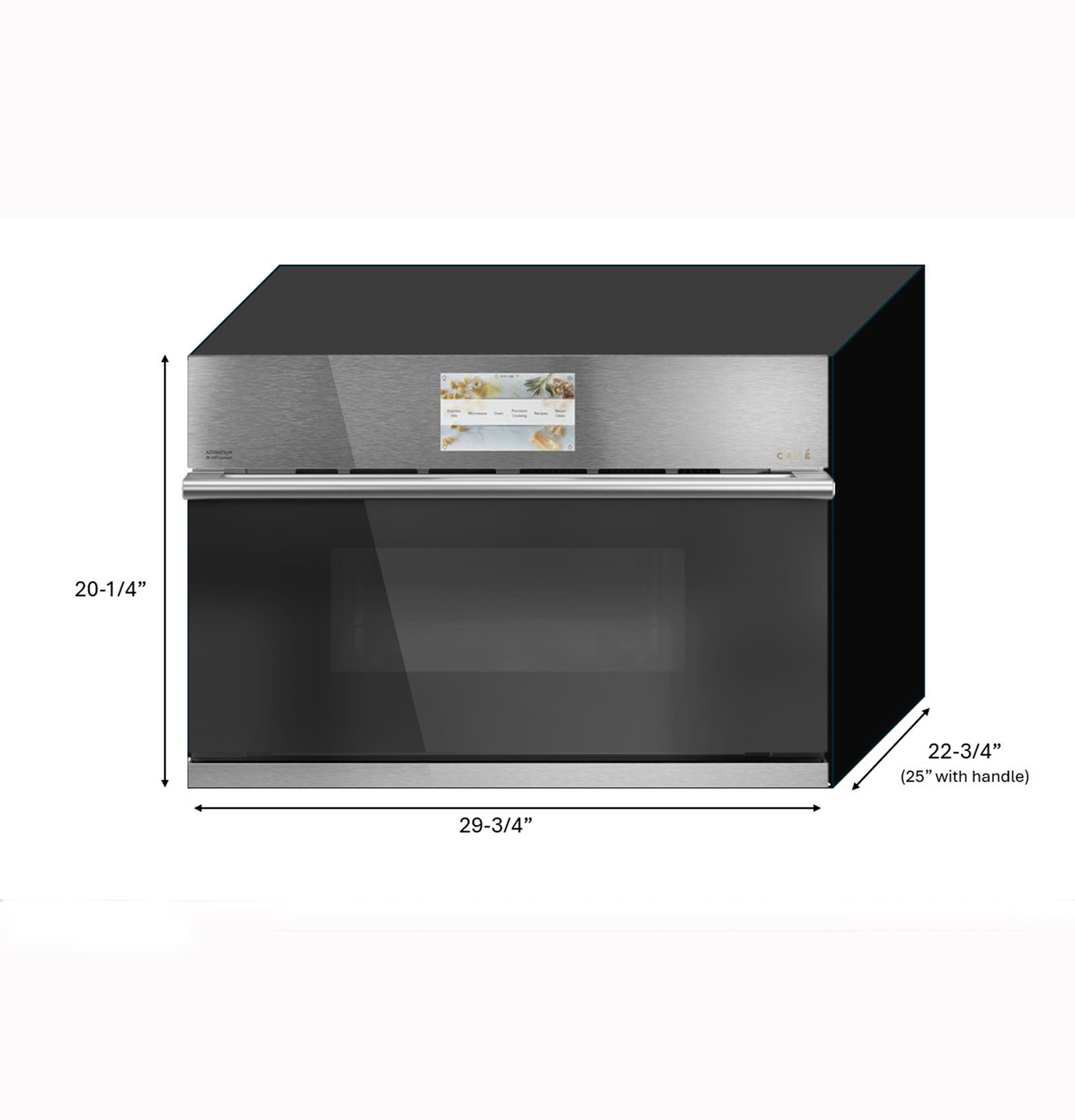 Cafe CSB913M2VS5 Platinum Glass