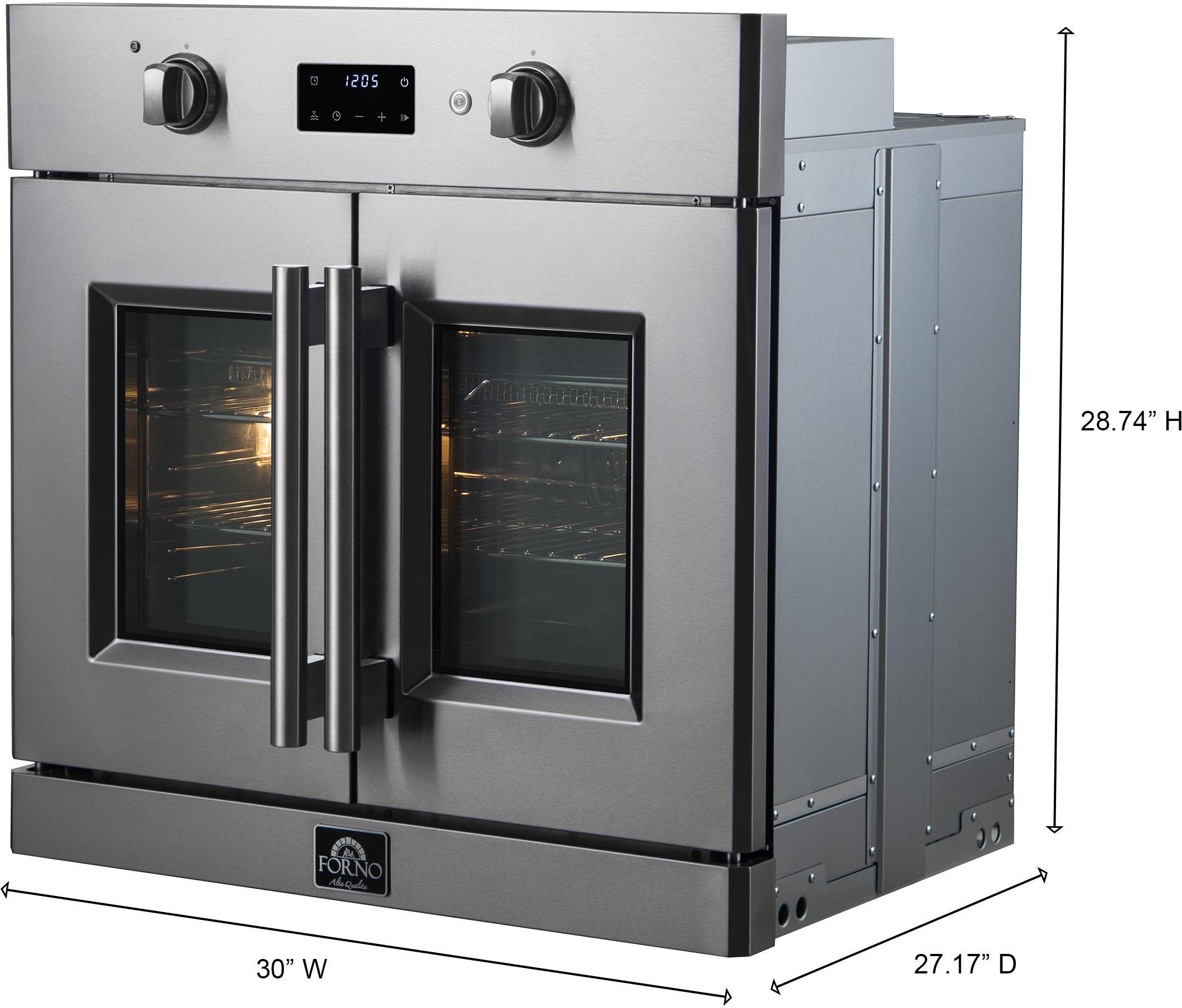 Forno FBOEL133330 Stainless Steel