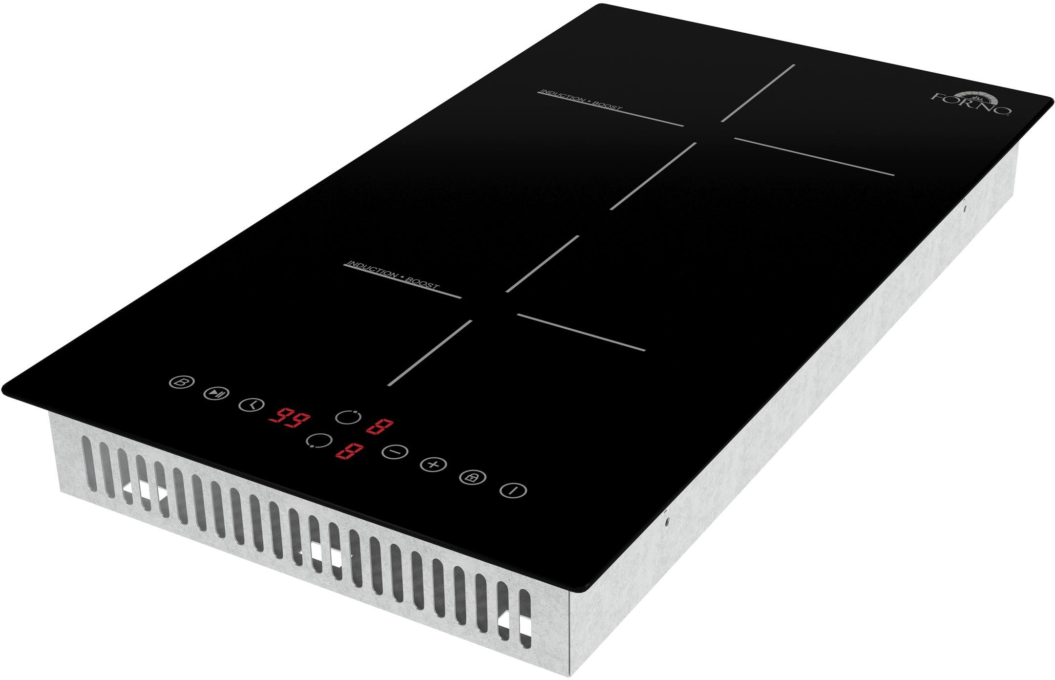 Forno FCTIN058312 Parco Series 12 Inch Induction Cooktop, 2 Zones