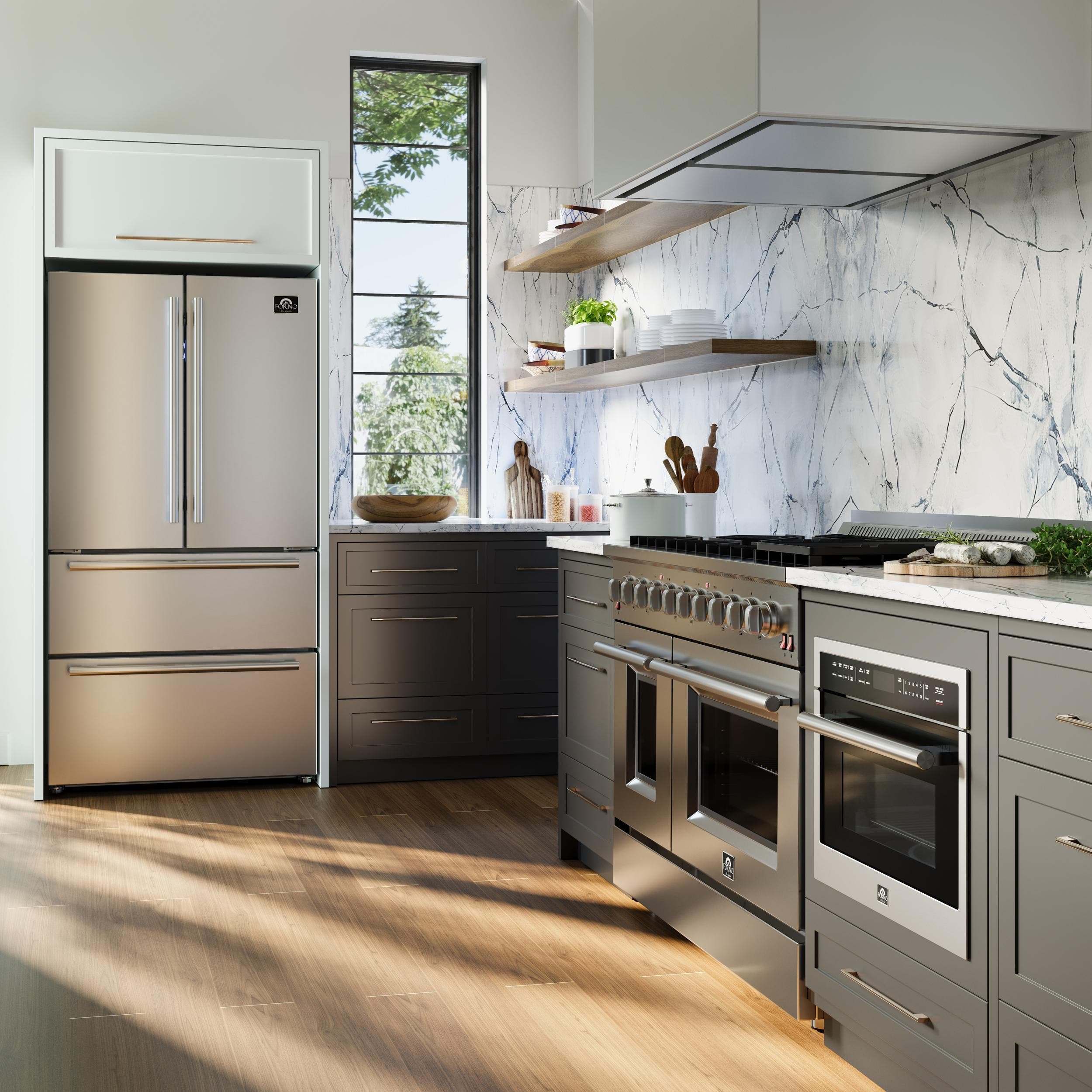 Forno FFRBI182036SB Stainless Steel