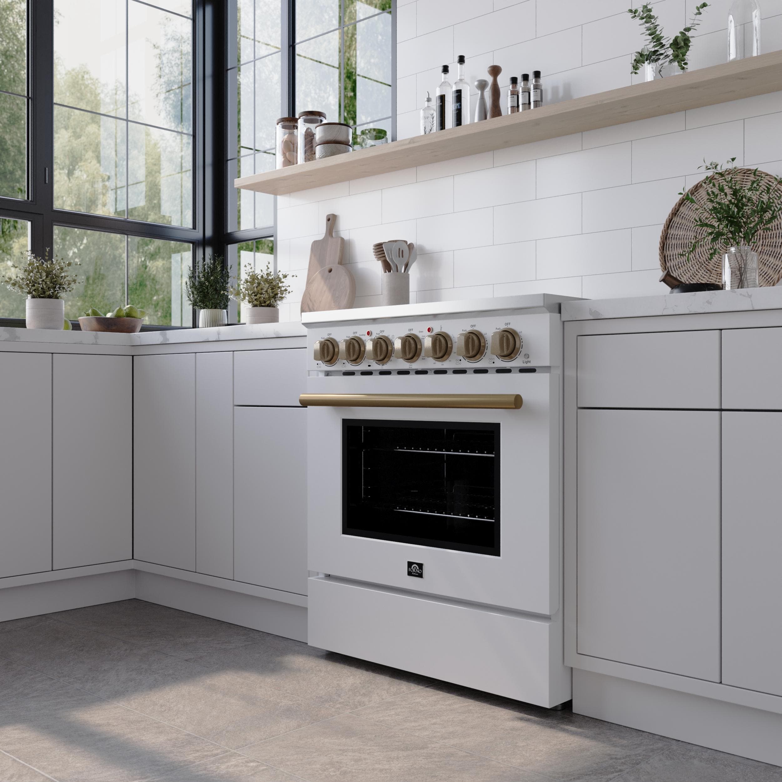 Forno FFSEL601130WHT White