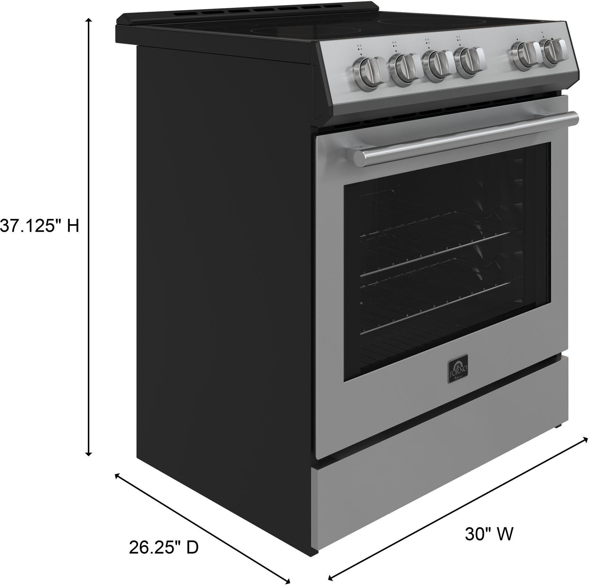 Forno FFSEL601230 Stainless Steel