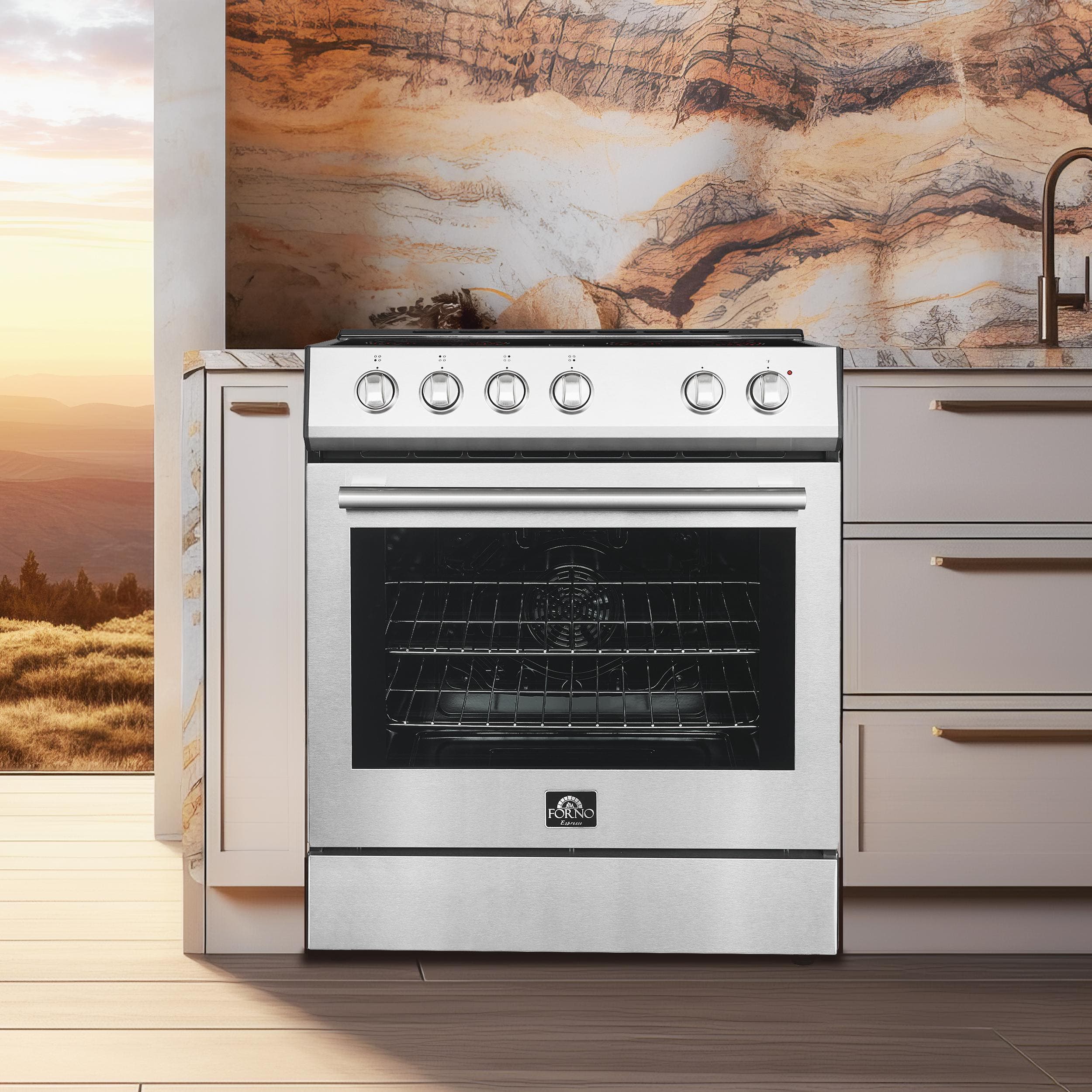 Forno FFSEL601230 Stainless Steel