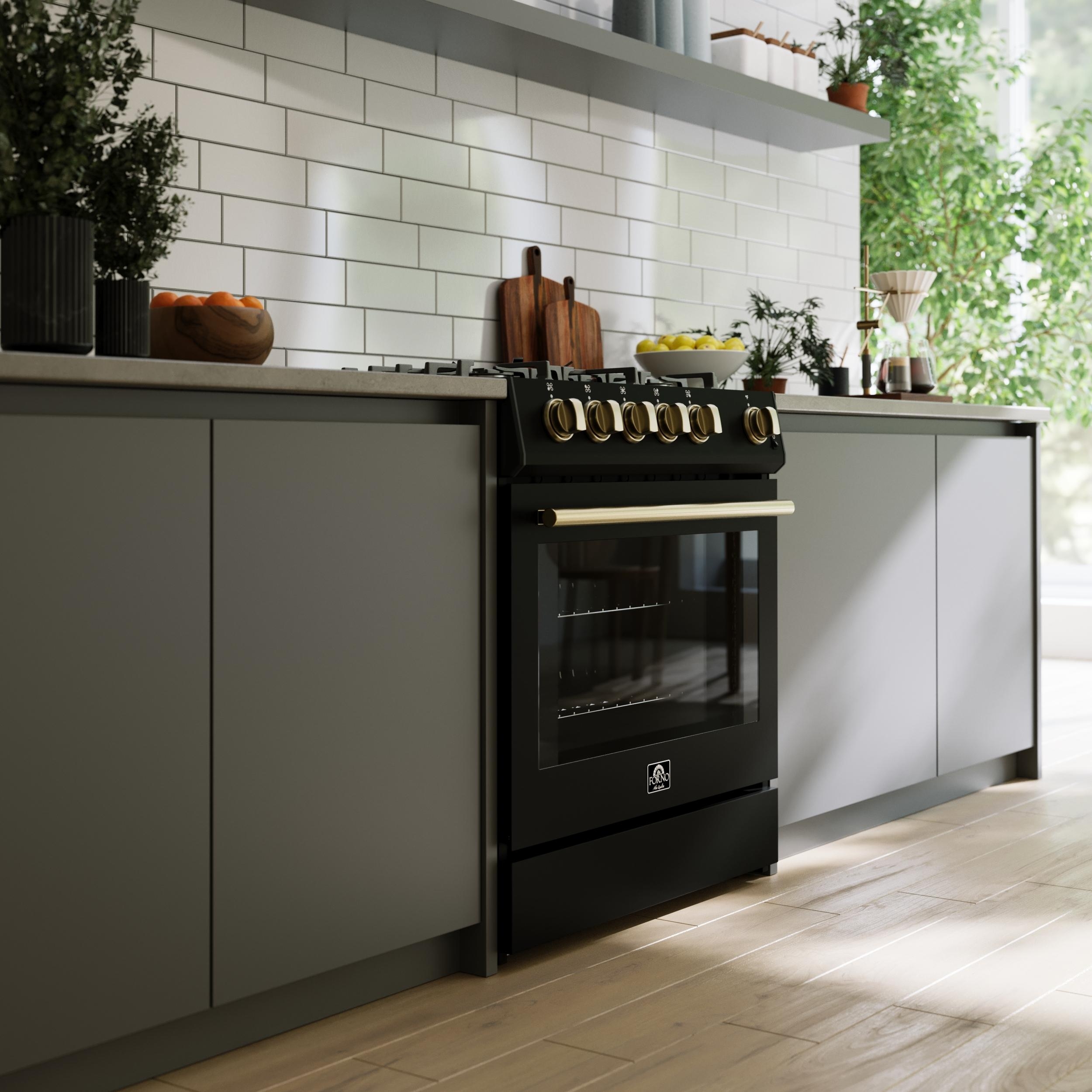 Forno FFSGS111630BLK Black