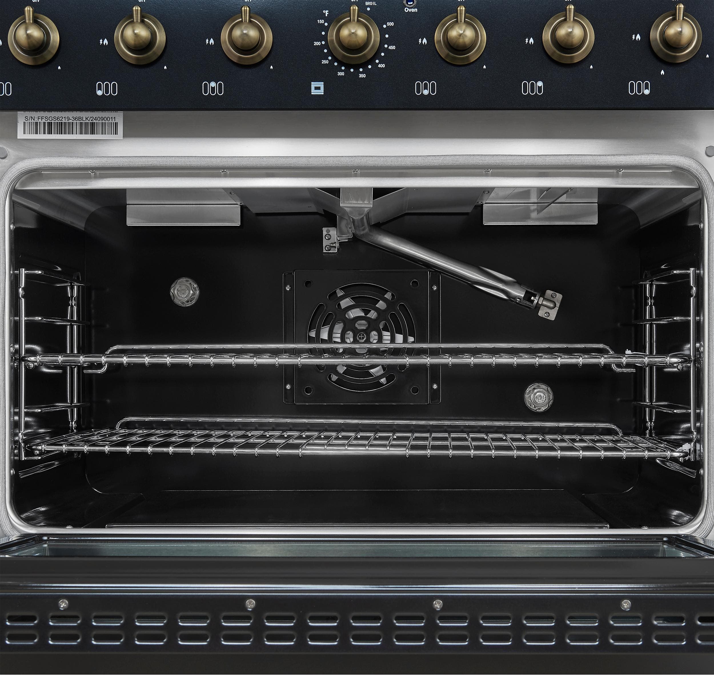Forno FFSGS621936BLK Black