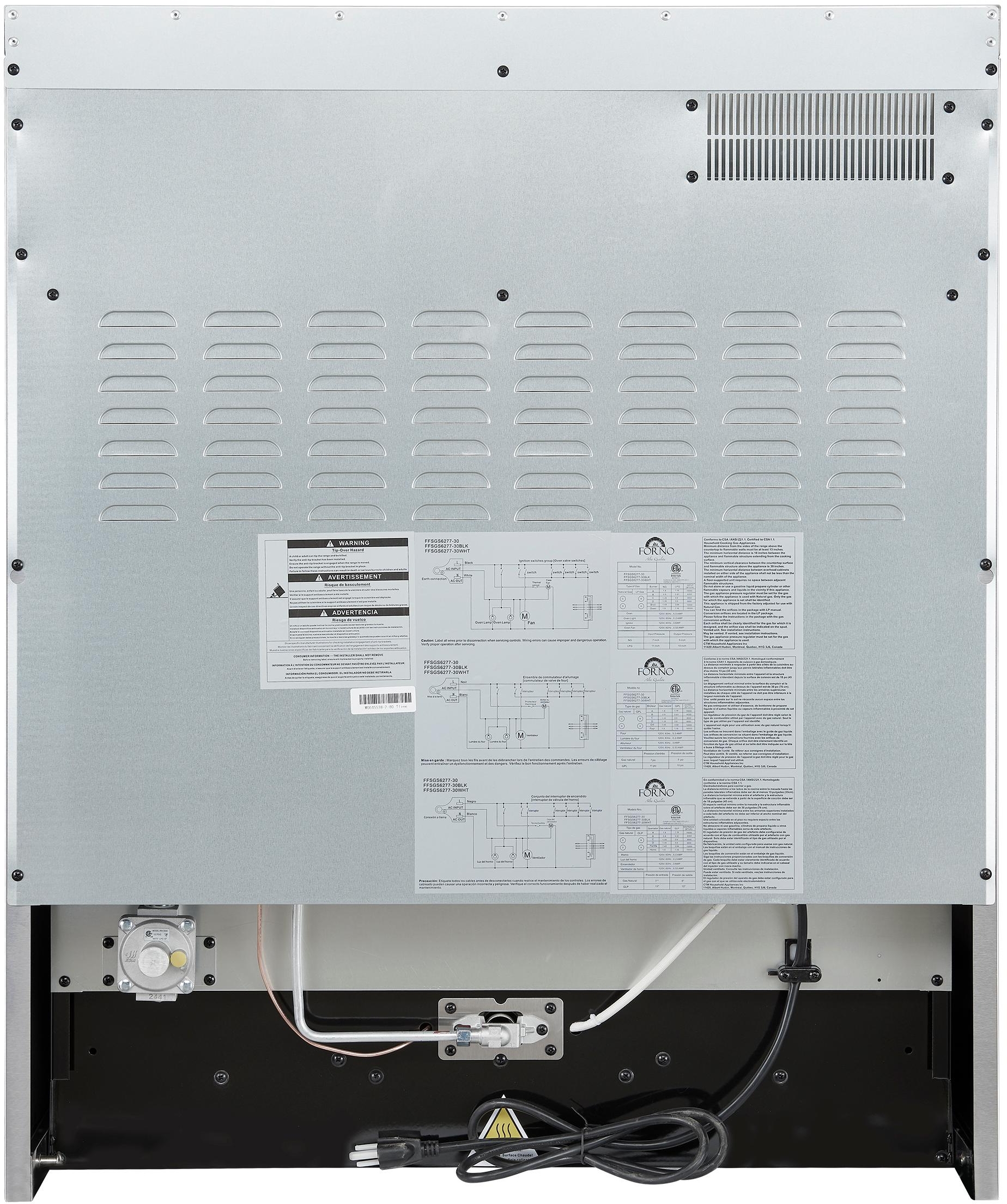 Forno FFSGS627730WHT White