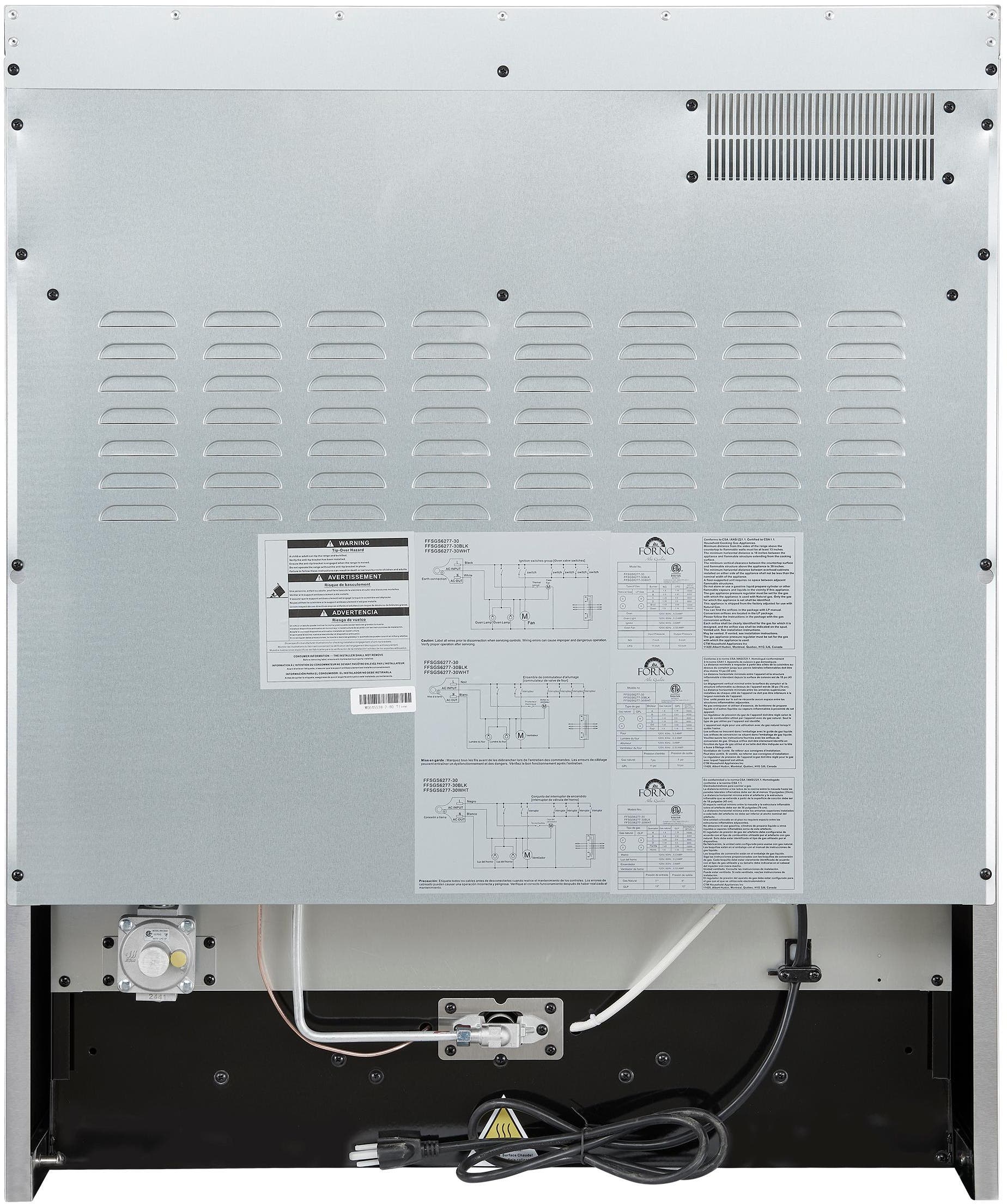Forno FFSGS627730WHT White