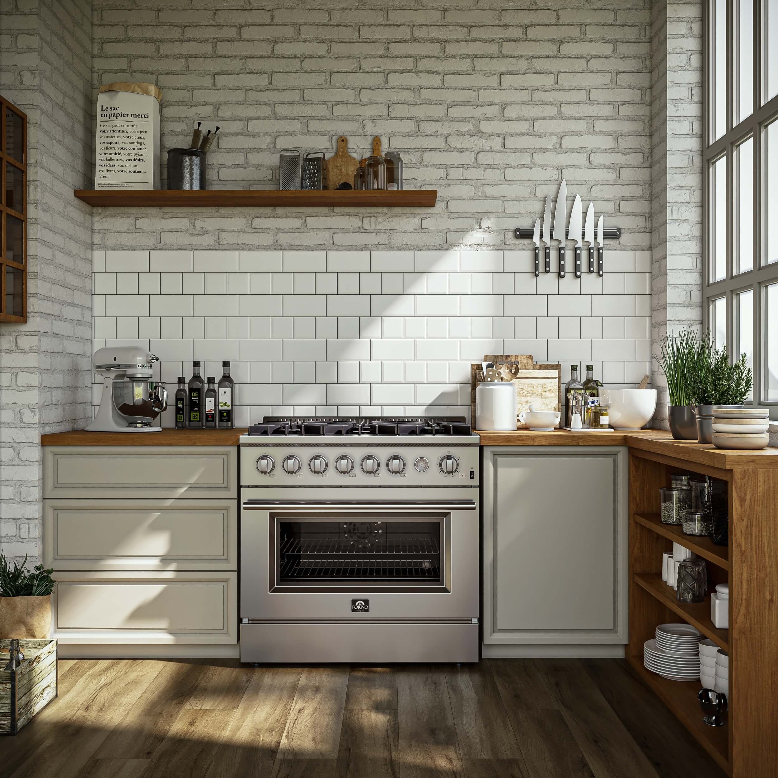 Forno FFSGS627736 Stainless Steel