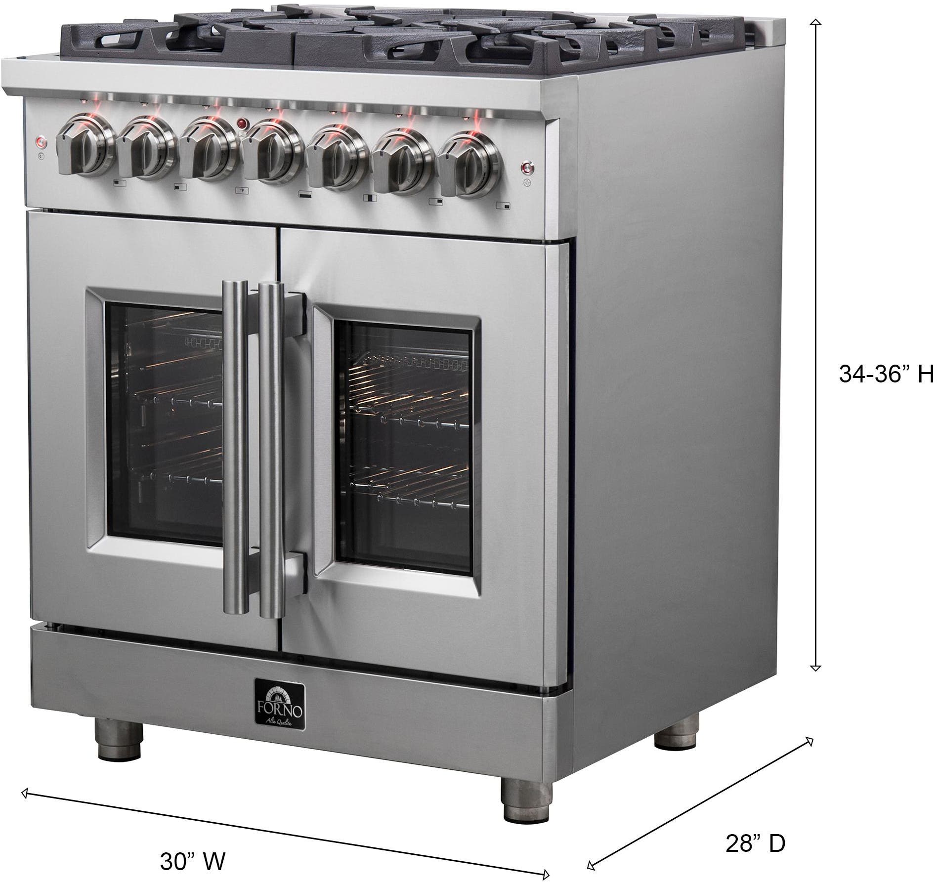 Forno FFSGS632530 Stainless Steel