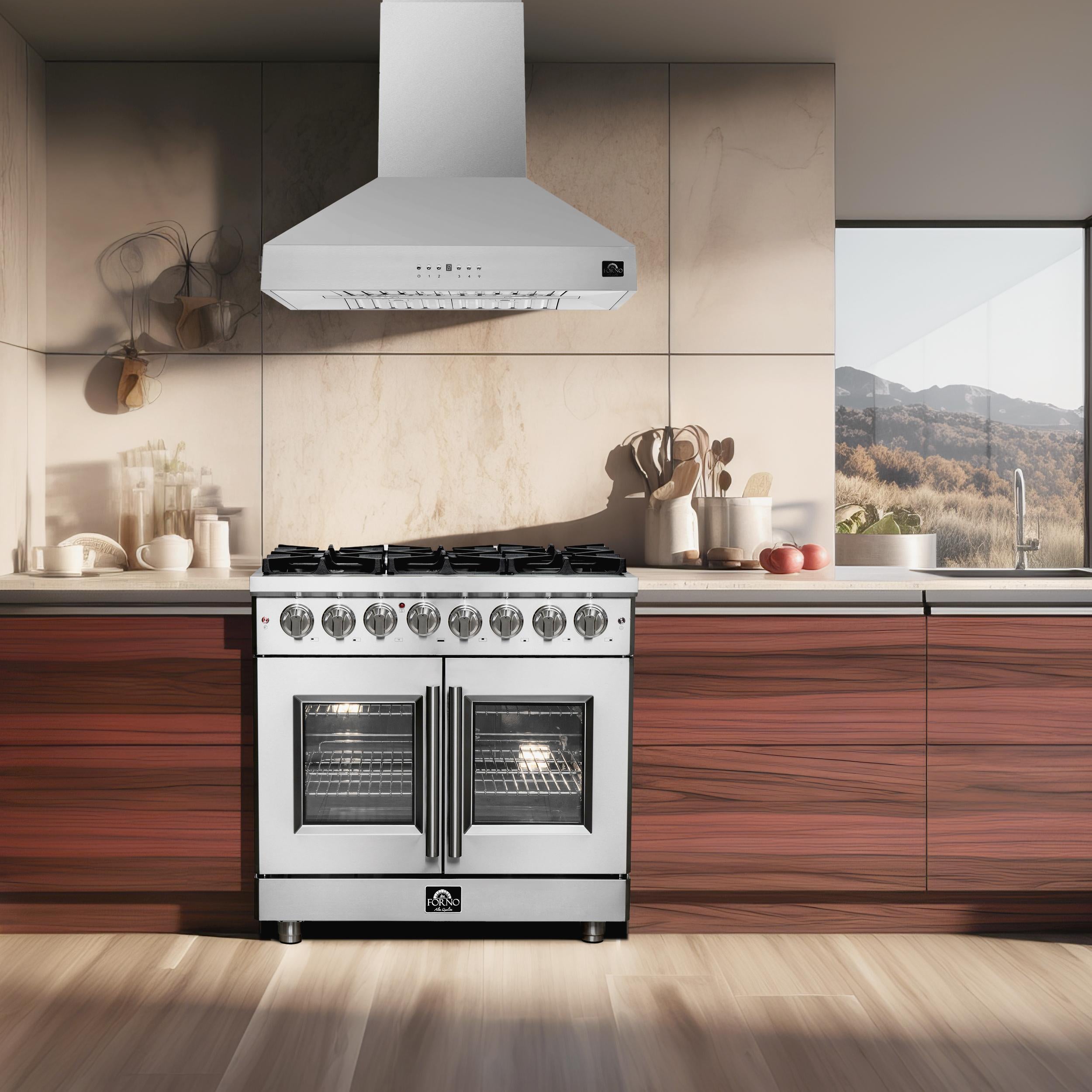 Forno Massimo Dual Fuel Range - Thumbnail 5