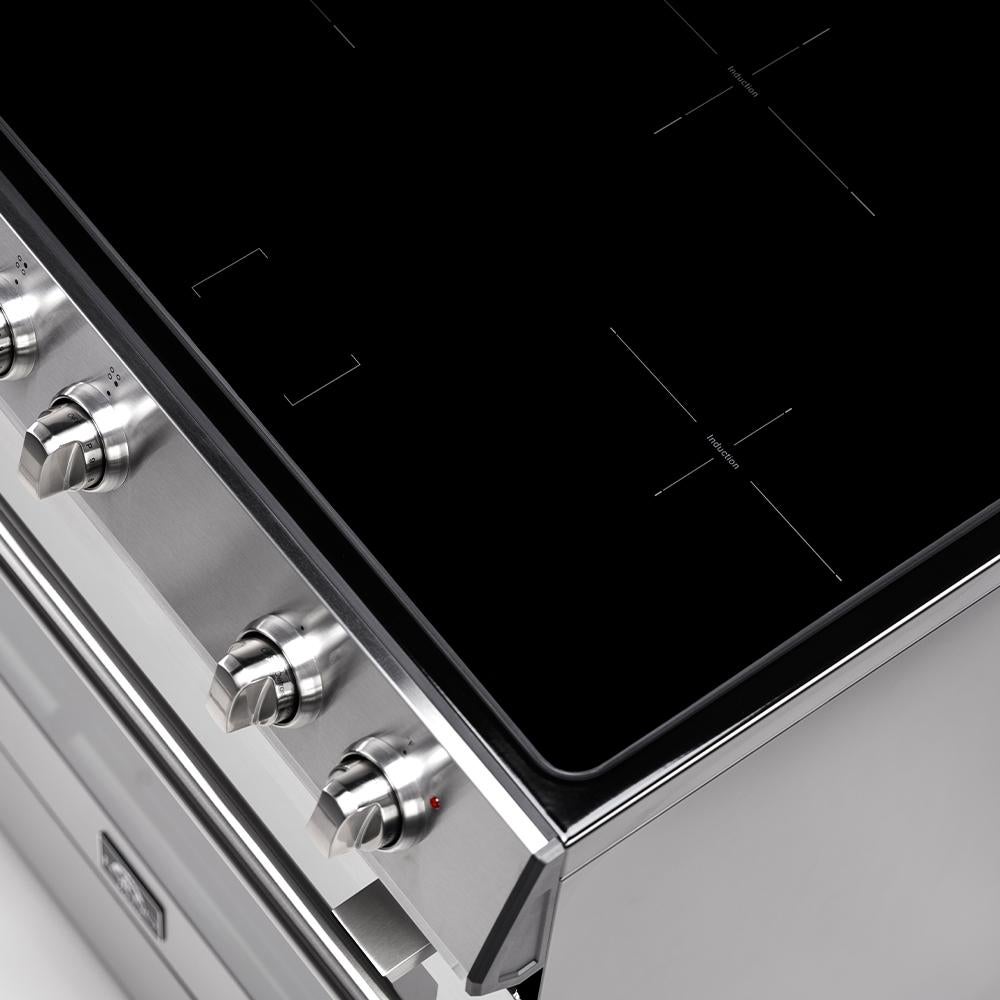 Forno Leonardo Series 30 Inch Slide-In Induction Range - Thumbnail 4