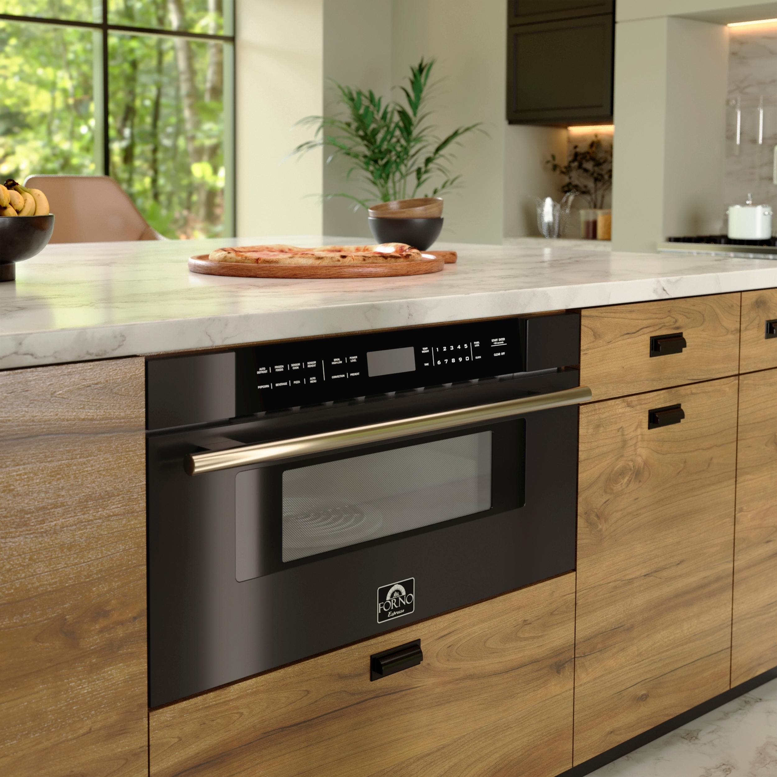 Forno FMWDR300030BLK Black