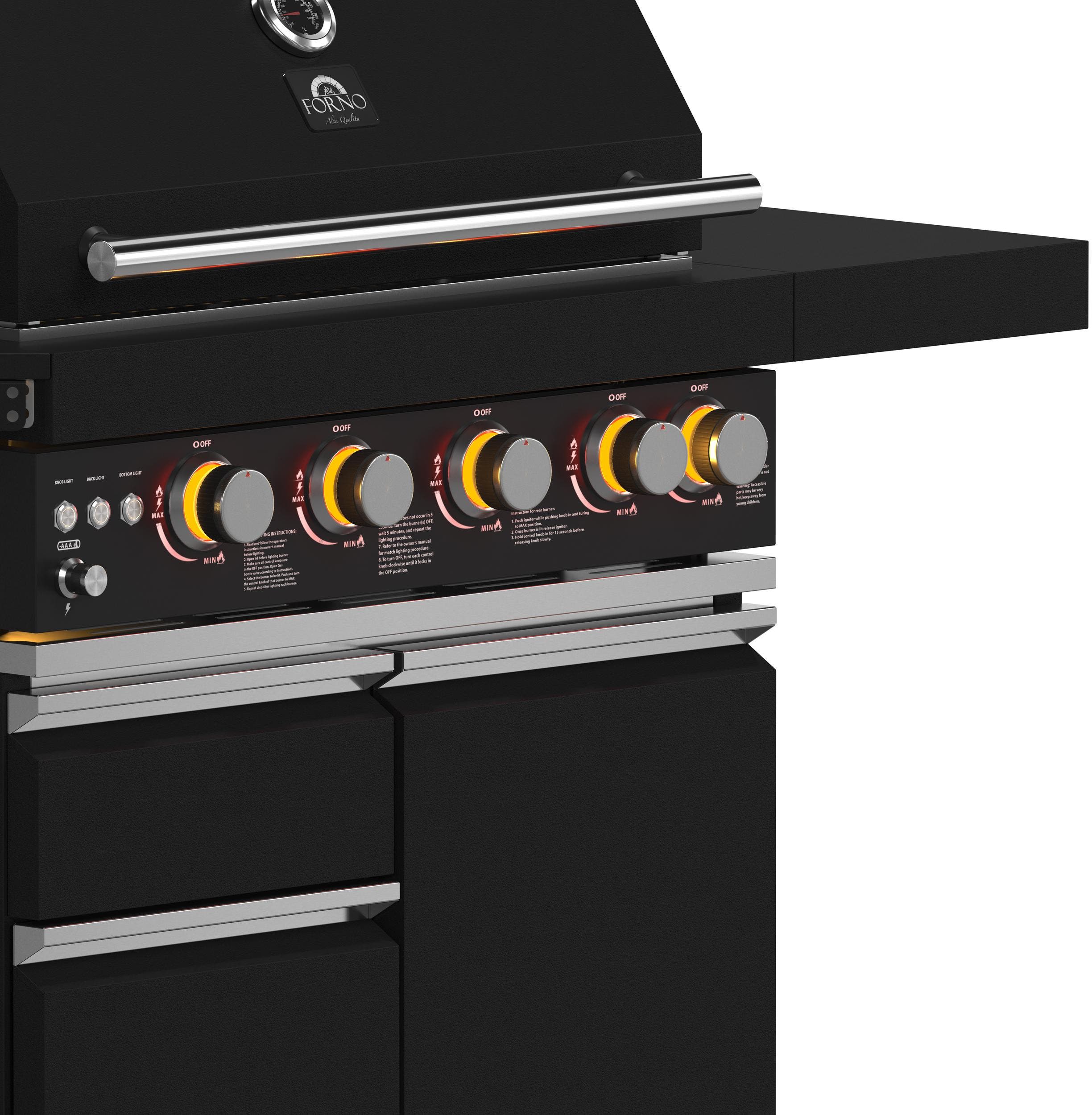 Forno FODKT2582BLK Black