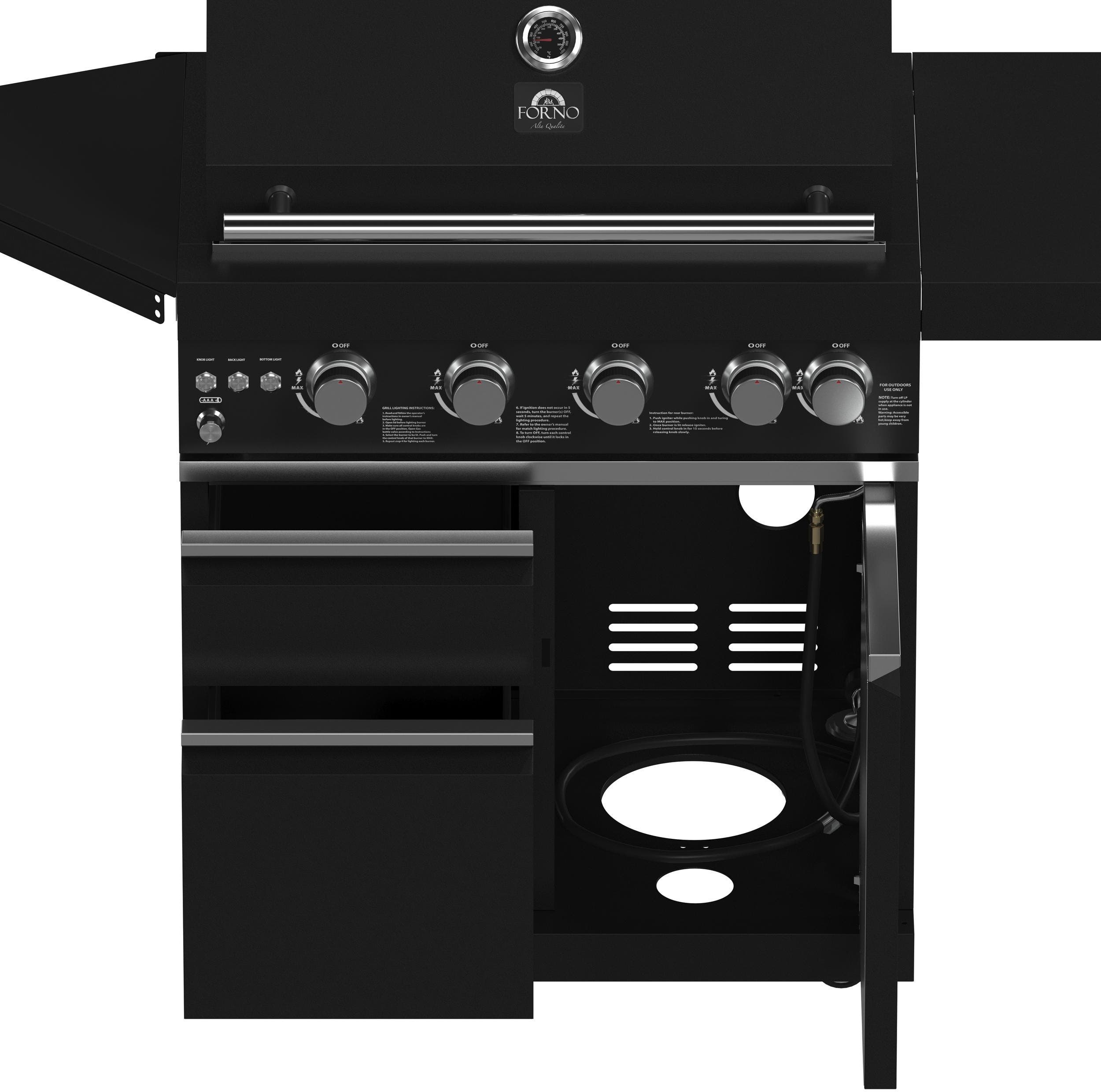 Forno FODKT2582BLK Black
