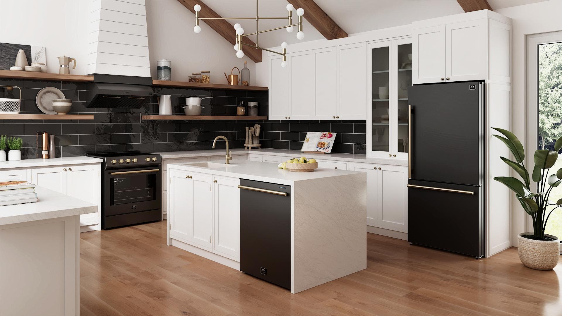 Forno FRHUC525530BLK Black