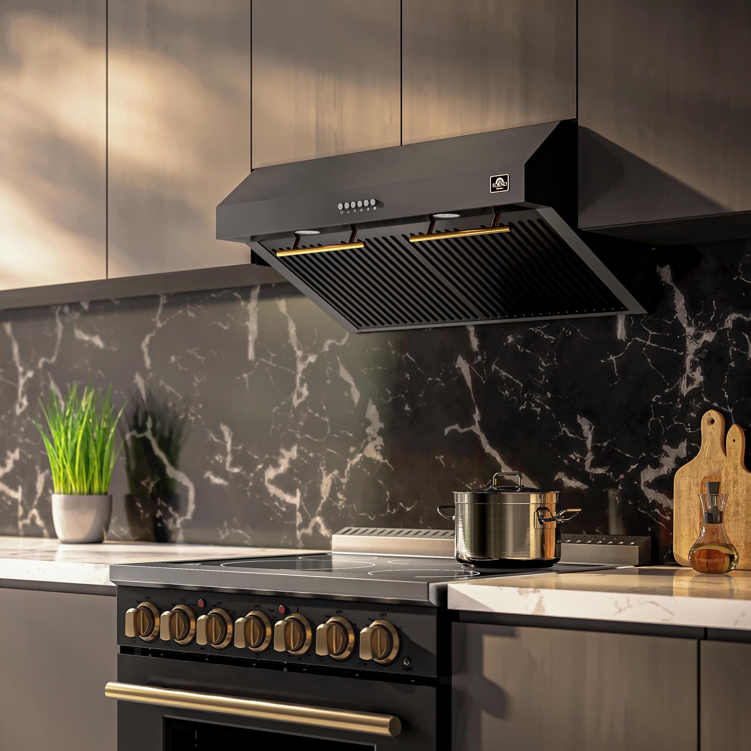 Forno FRHUC525530BLK Black