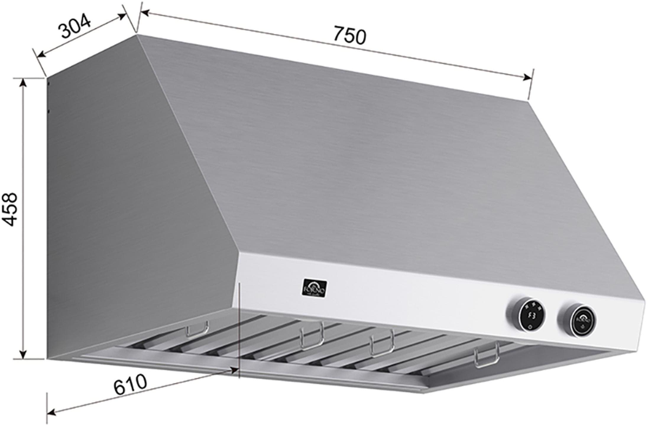Forno FRHWM500930 30 Inch