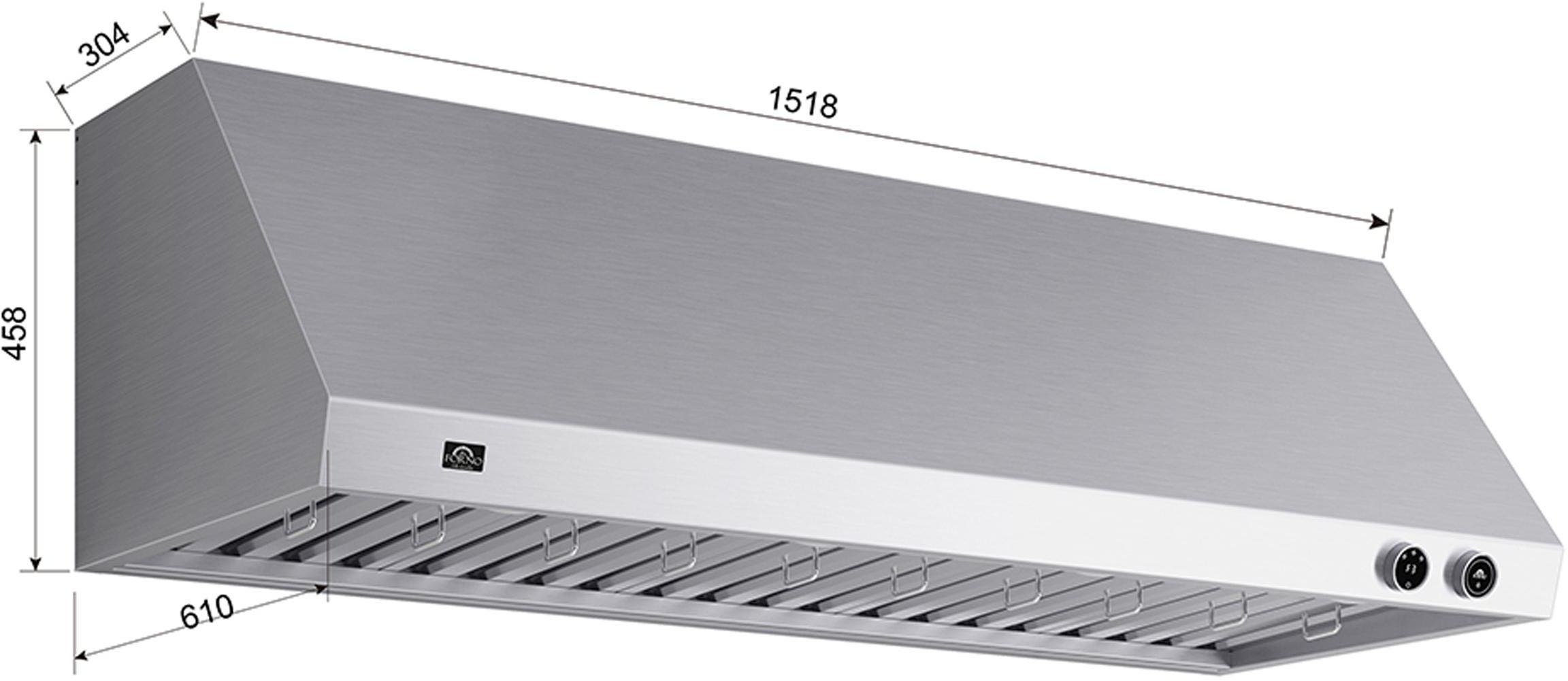 Forno FRHWM500960 60 Inch