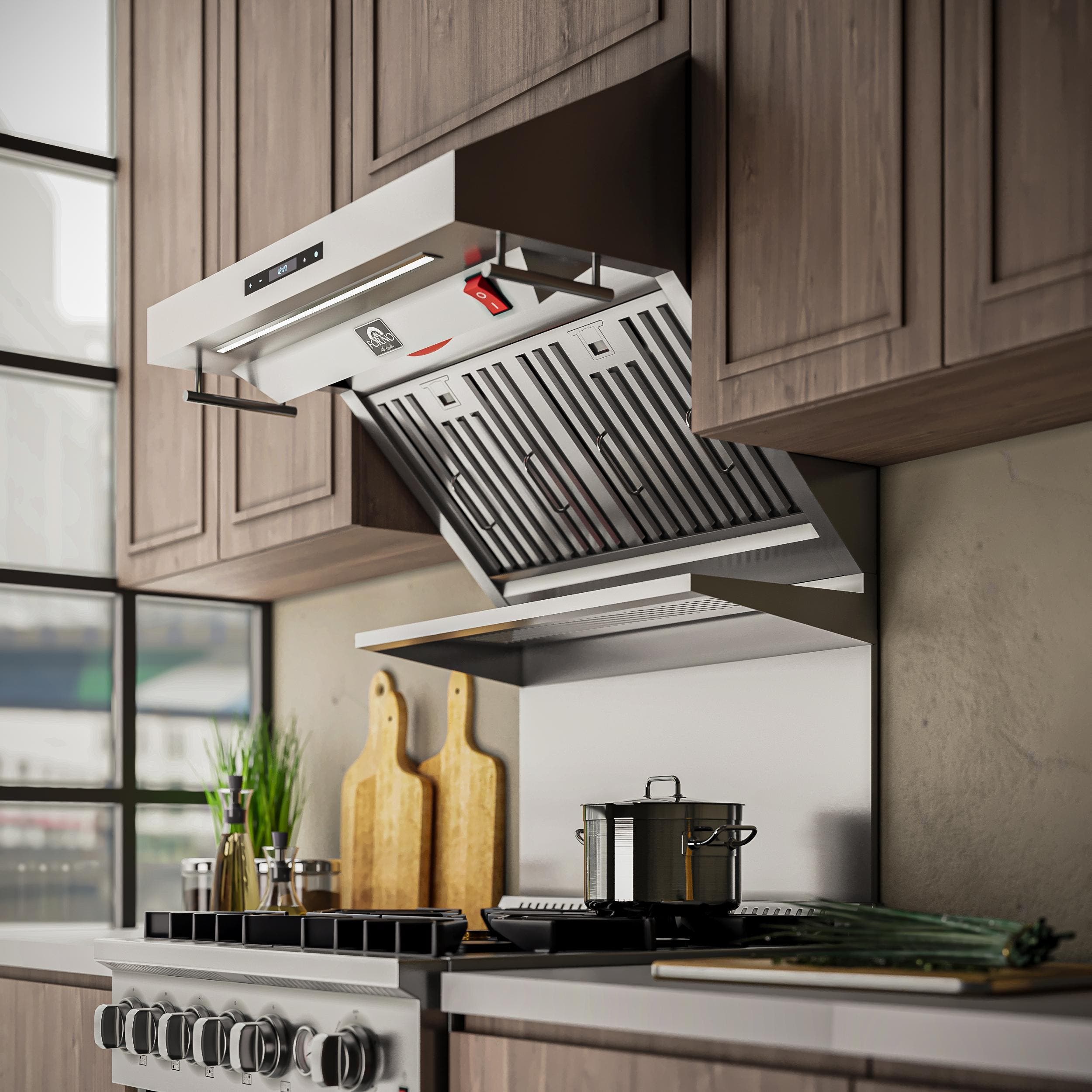 Forno FRHWM502930 30", Stainless Steel