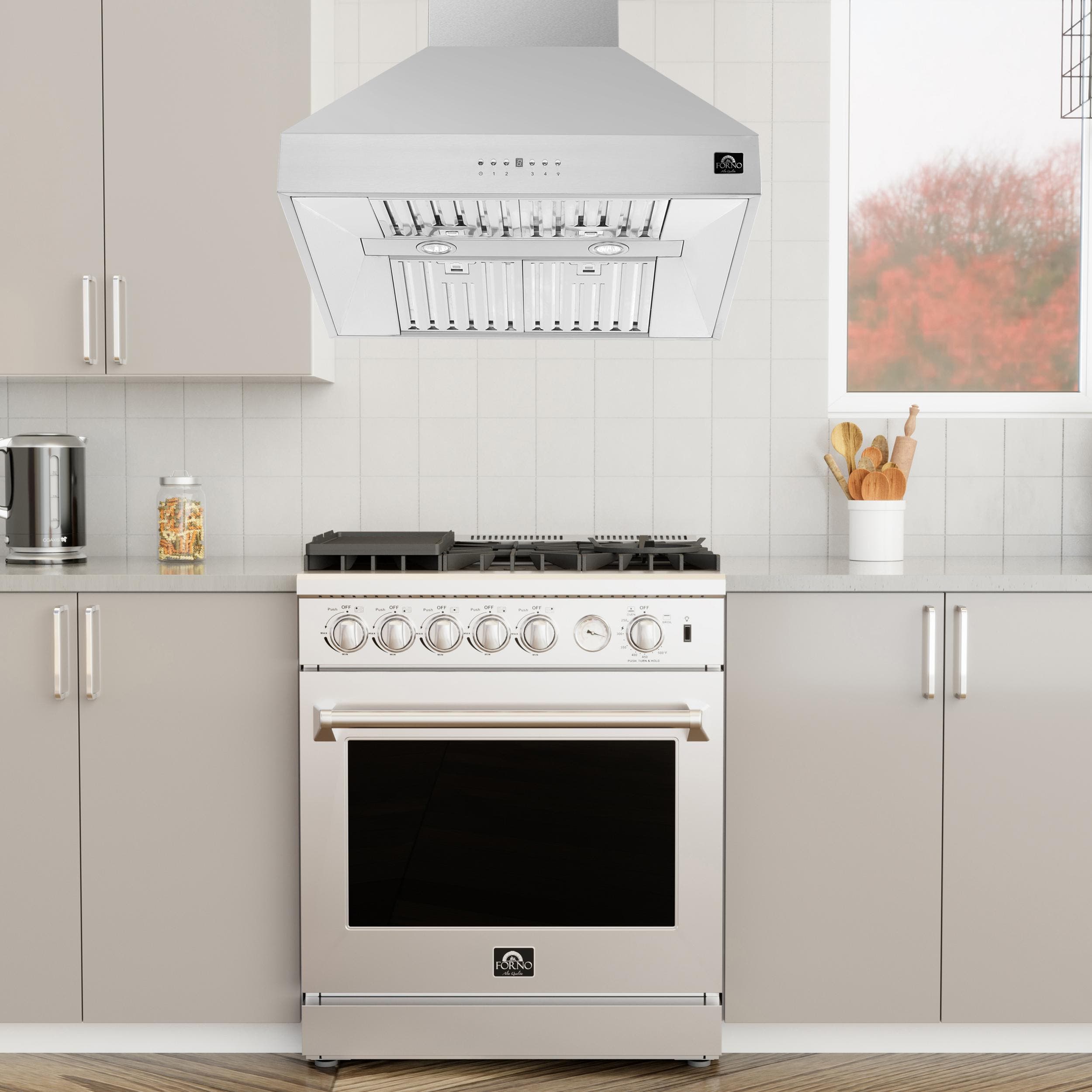 Forno FRHWM509430 30 Inch Width, 600 CFM