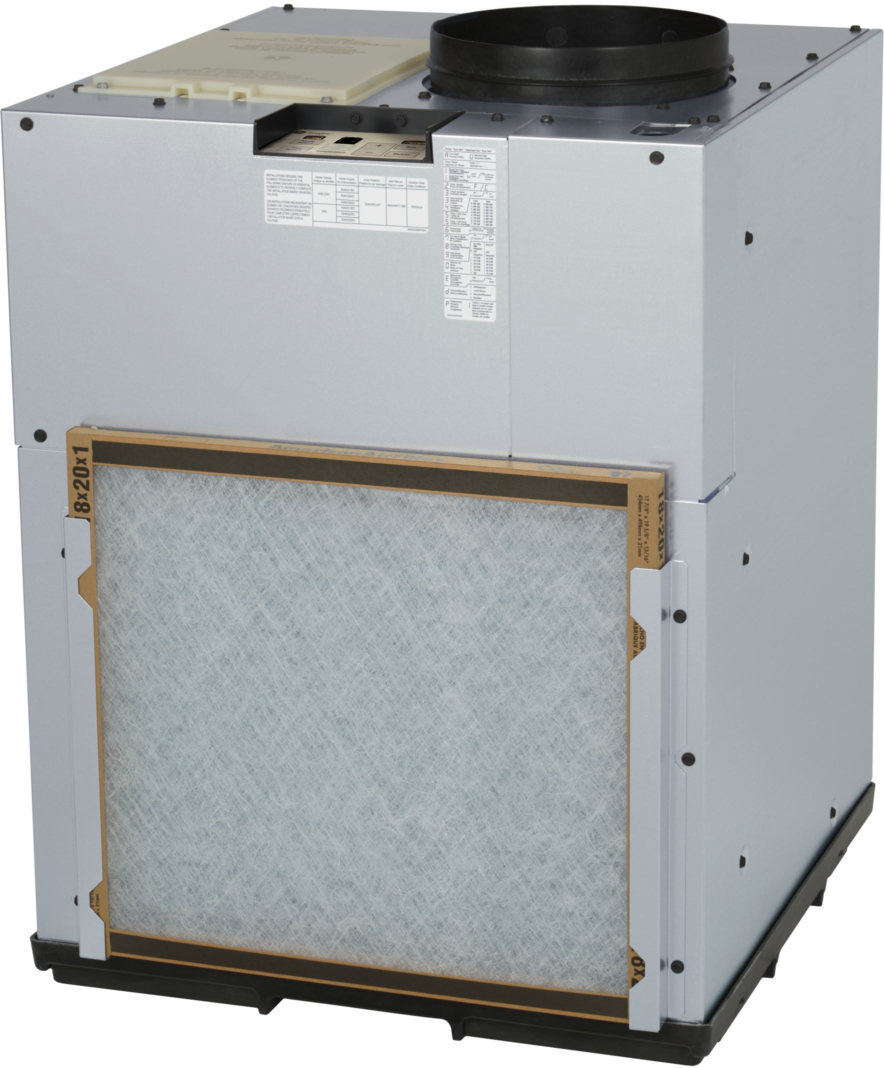 GE AVVS12DCXWA Vertical Zoneline Inverter Air Conditioner with Heat Pump - Thumbnail 2