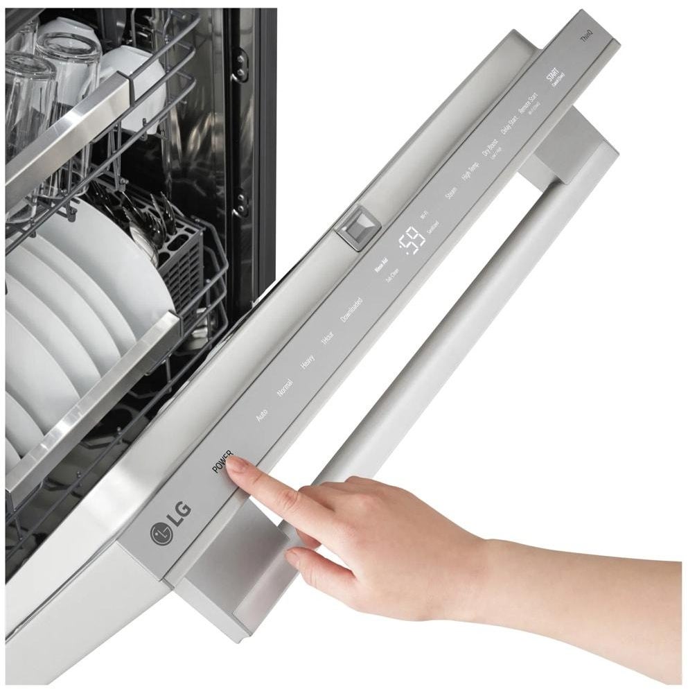 LG LDNTH753S 24 Inch Built-In Dishwasher Printproof Stainless