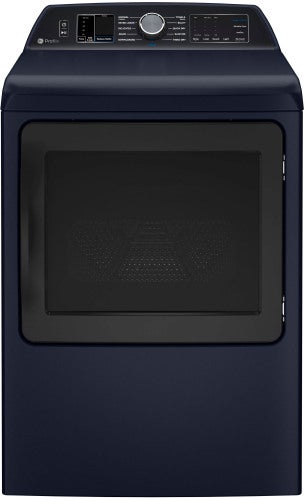 GE PTD80EBPTRS 27 Inch Smart Gas Dryer Sapphire Blue | Plesser's