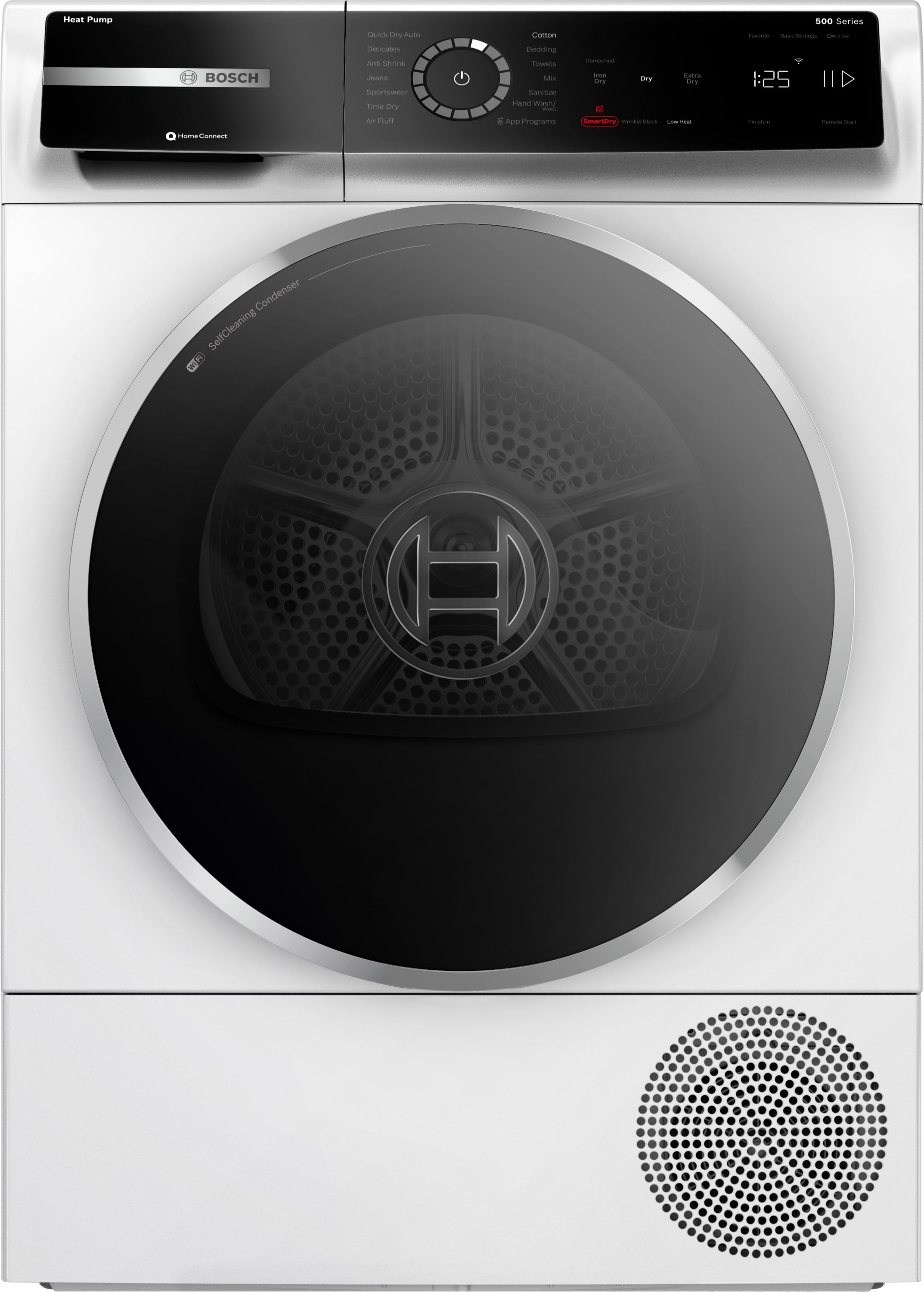 Bosch WQB245B0UC 24 Inch Compact Heat Pump Dryer White | Plesser's