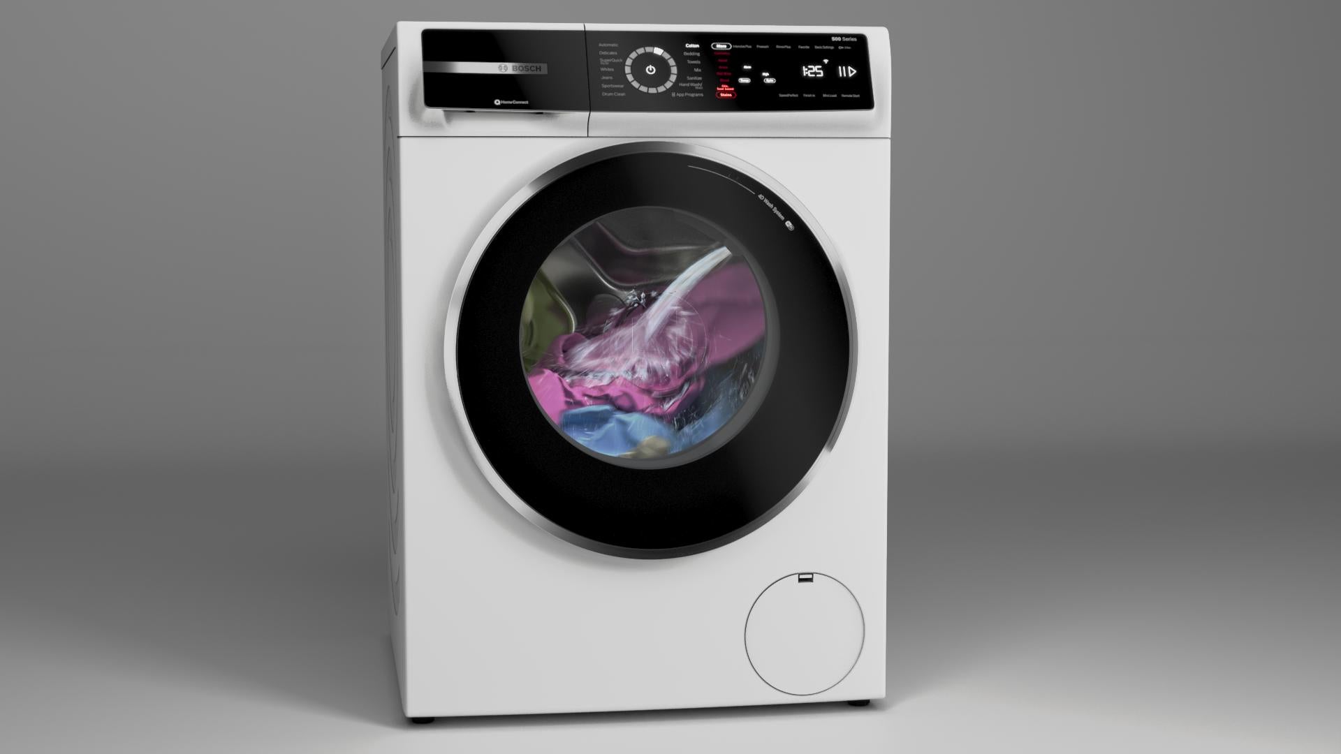 Bosch WGB24600UC 24 Inch Front Load Washer White | Plesser's