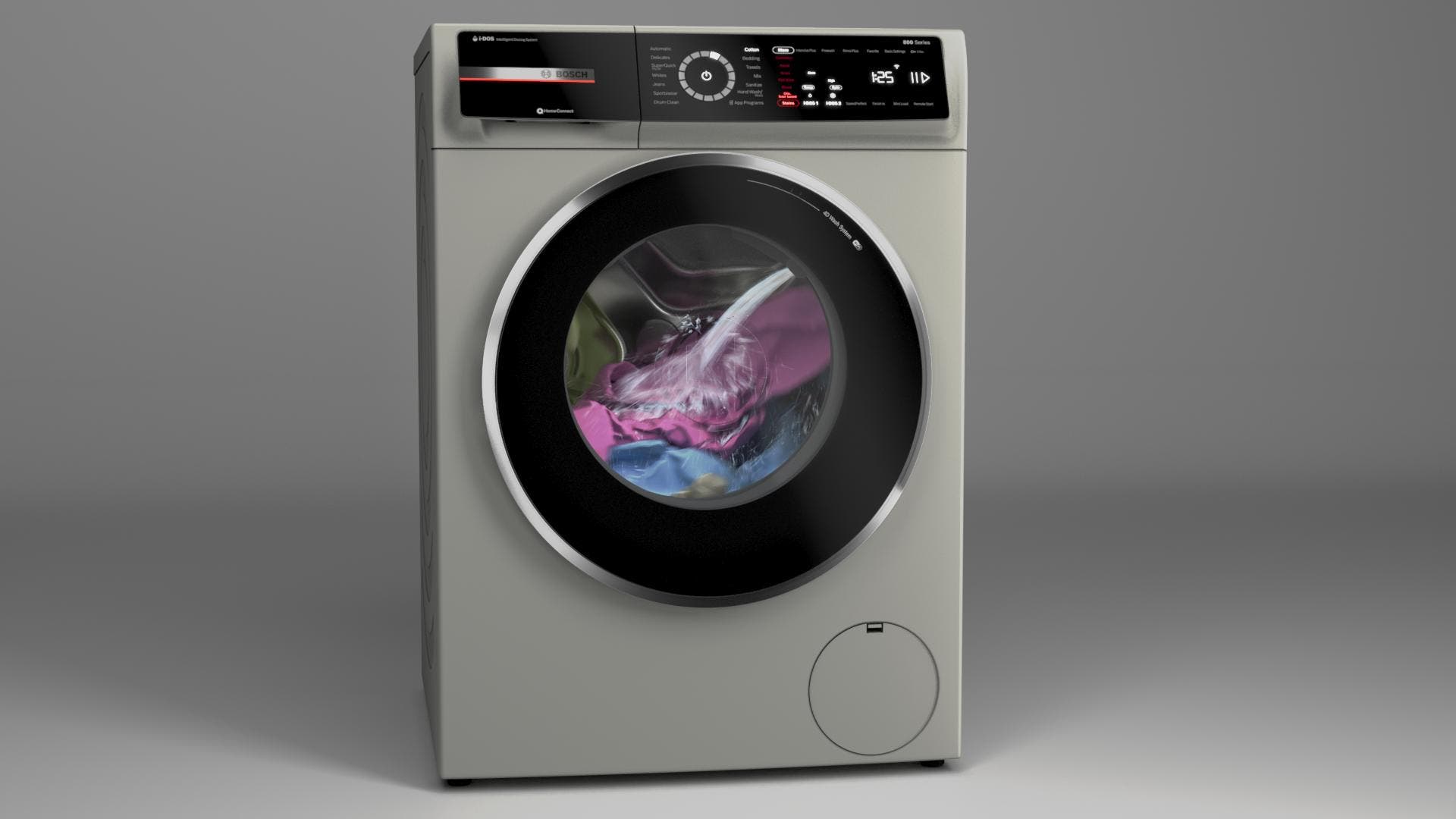 Bosch WGB246AXUC Pearl Steel