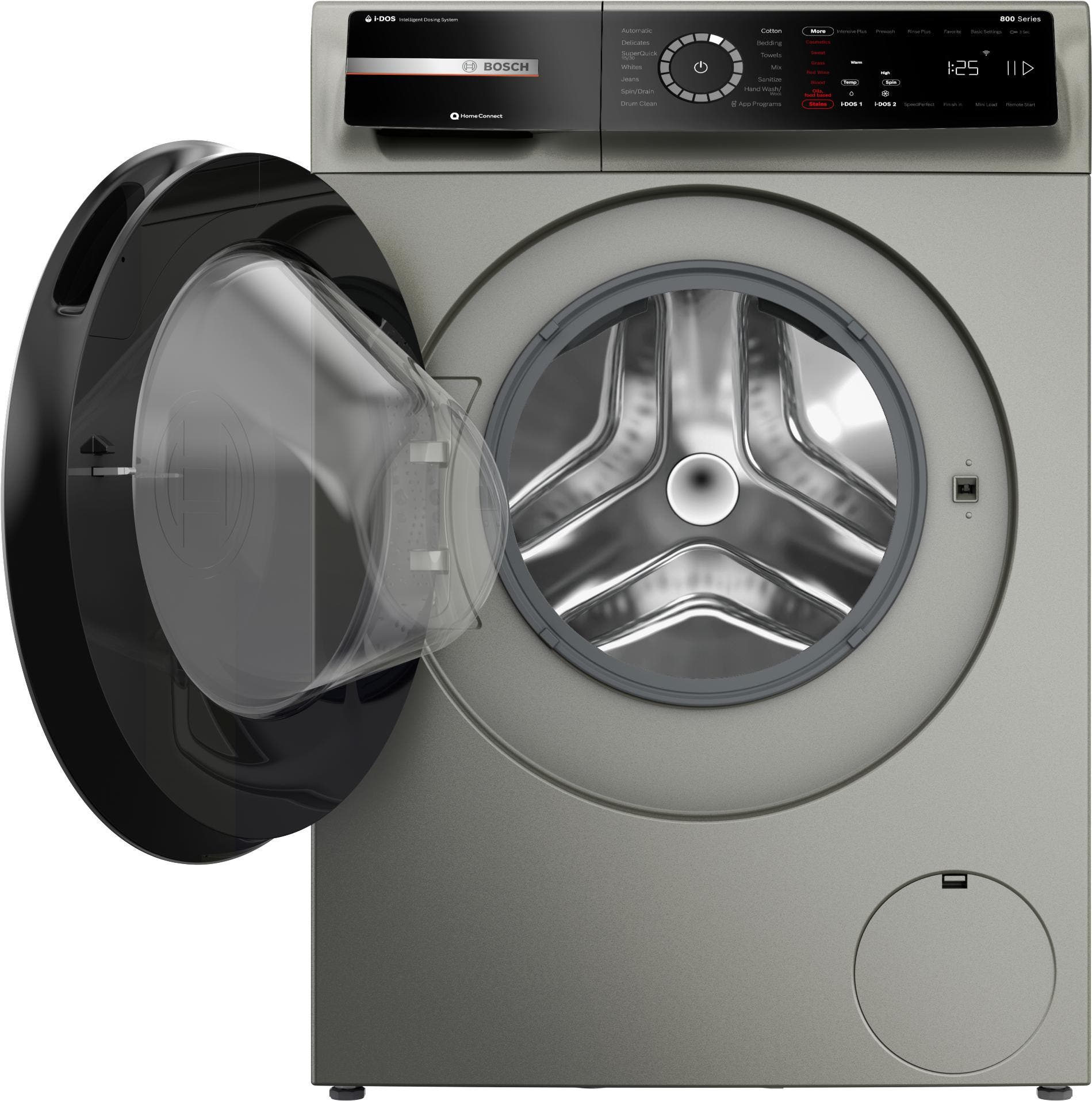 Bosch WGB246AXUC Pearl Steel