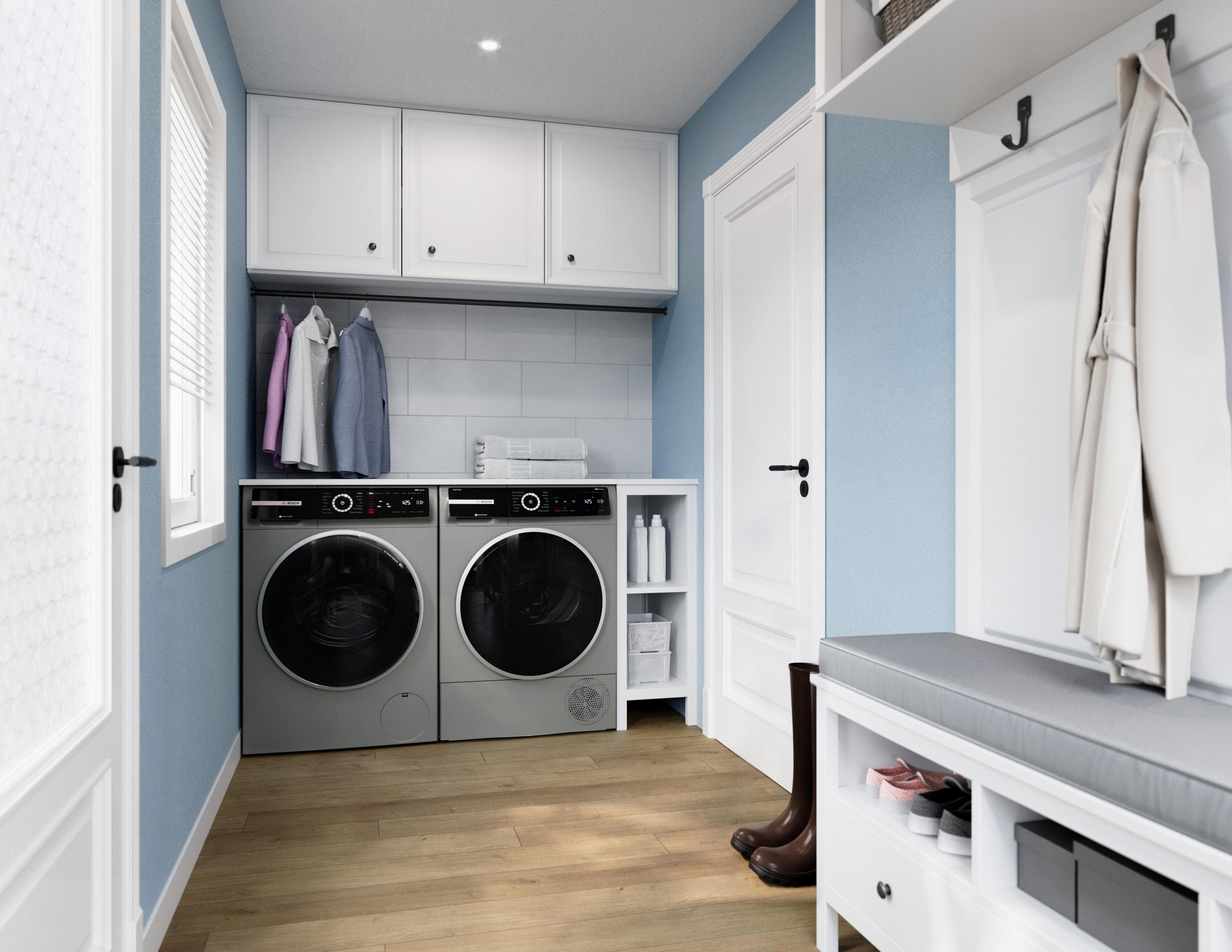 Bosch WGB246AXUC Pearl Steel