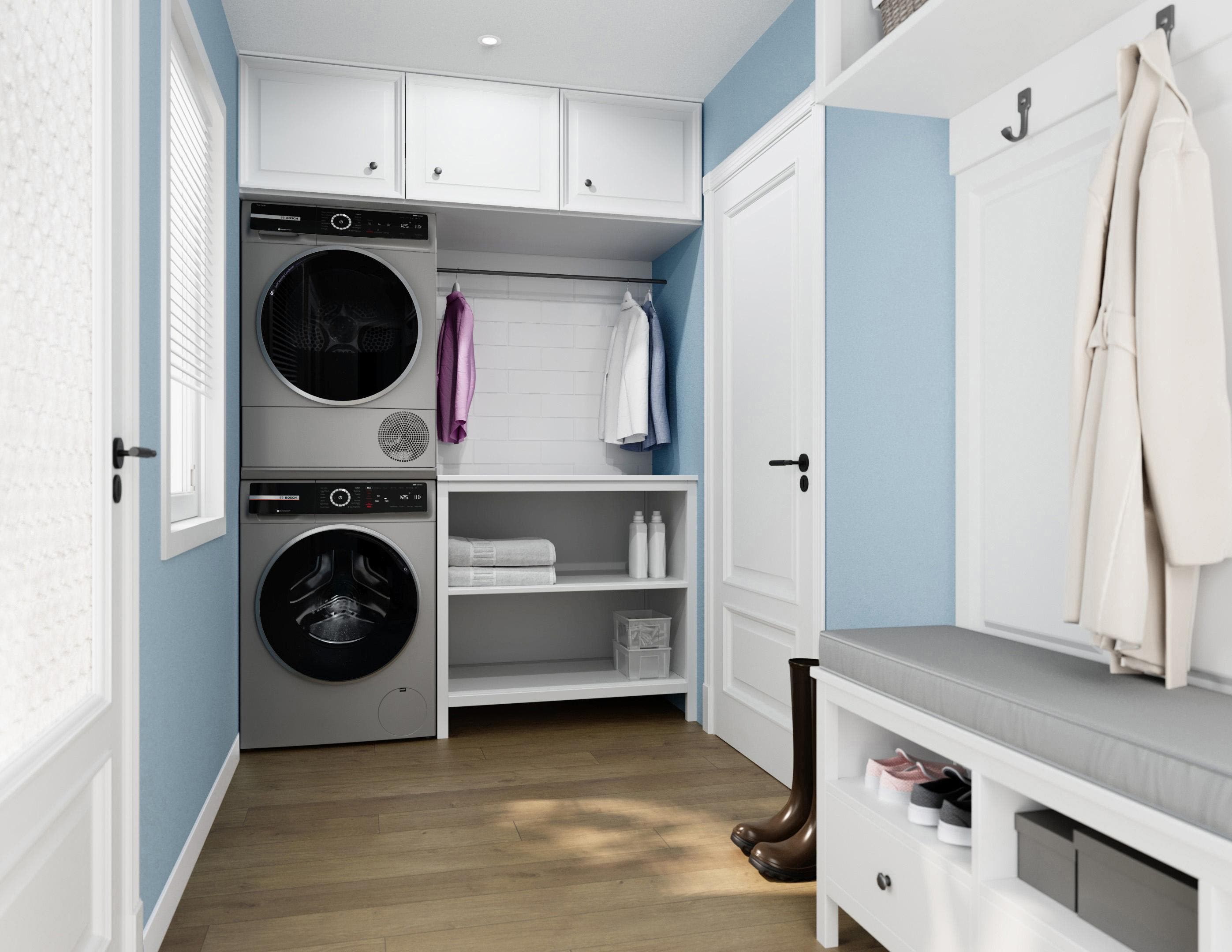 Bosch WGB246AXUC Pearl Steel