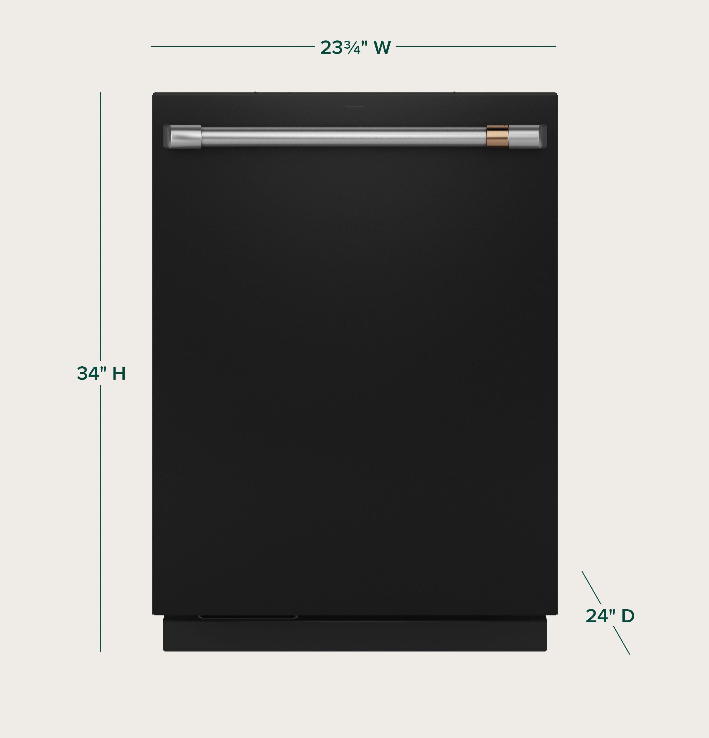 Cafe CDT888P3VD1 Matte Black