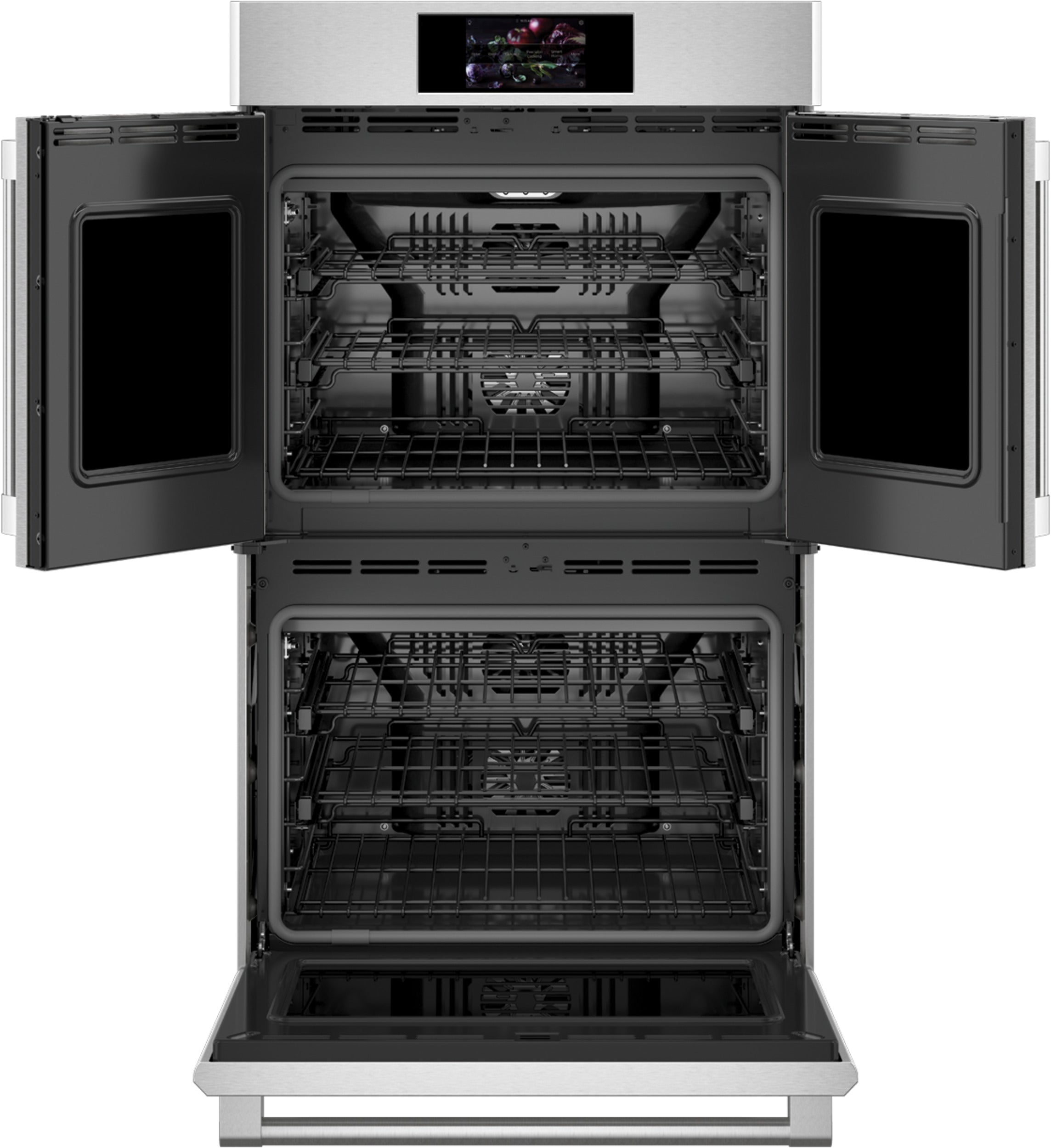 Monogram ZTDX1FPSNSS 30 Inch Double Convection Smart Electric Wall