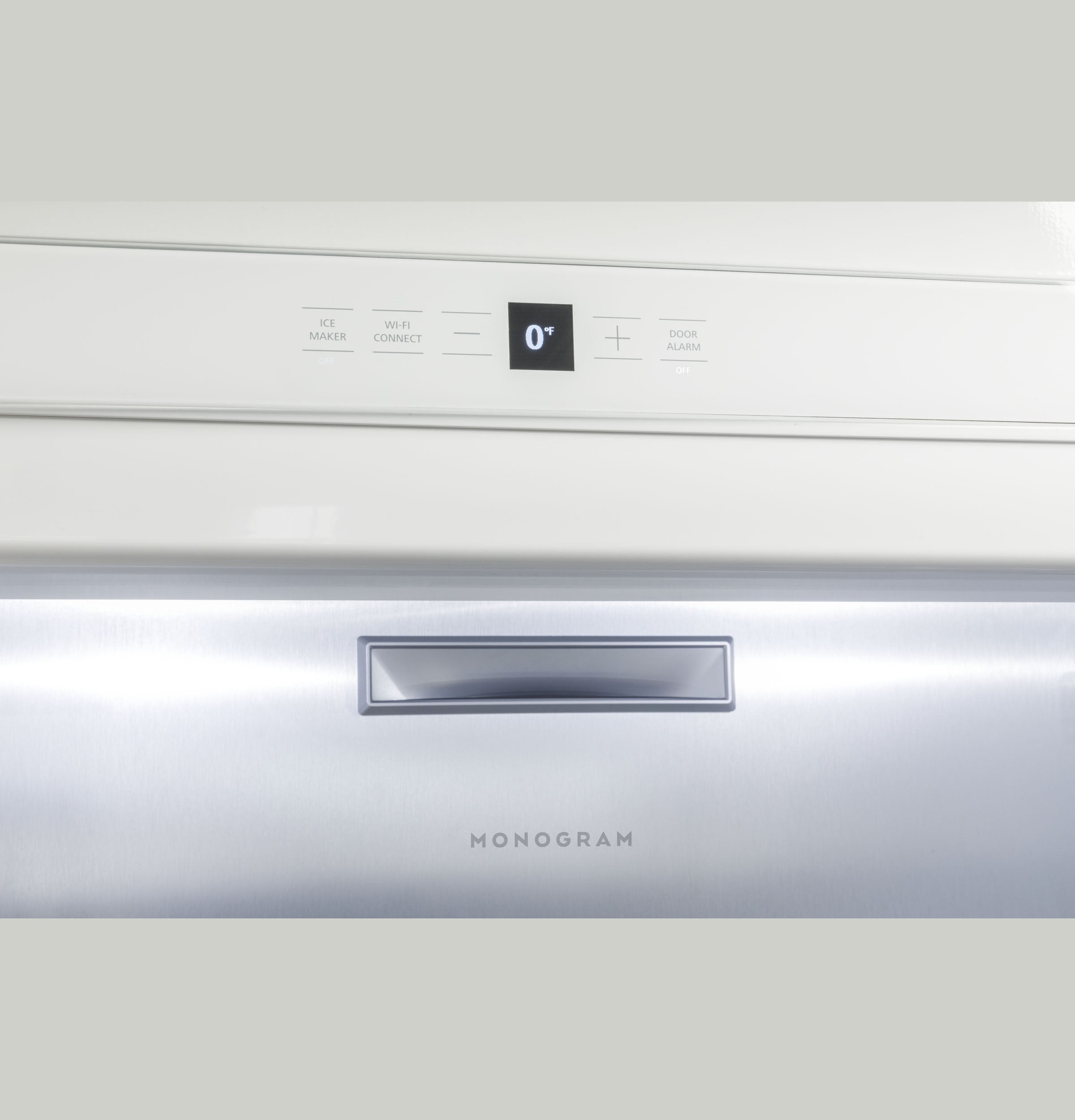 Monogram ZIF361NBRII 36 Inch Column Freezer: Panel Panel Ready