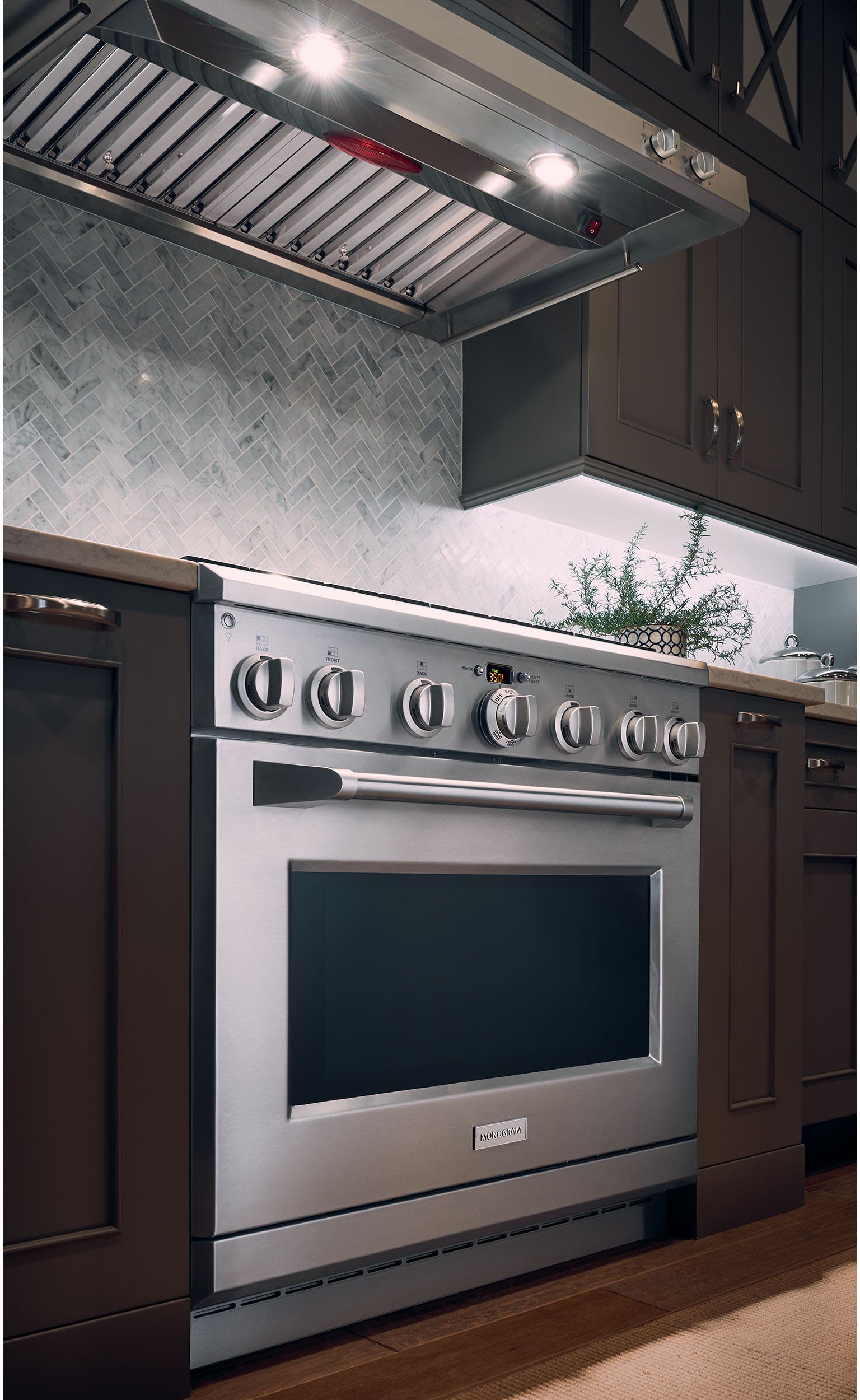 Monogram ZV36SSJSS Stainless Steel, 36 Inch