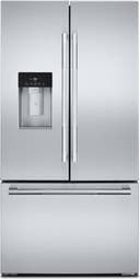 36 Inch Stainless Steel French Door Refrigerator With Internal Dispenser