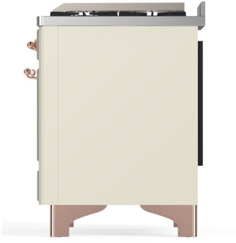 Ilve UM09FDNS3AWP Natural Gas In Antique White W/ Copper Trim