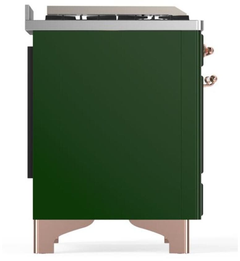 Ilve UM09FDNS3EGP Natural Gas In Emerald Green W/ Copper Trim