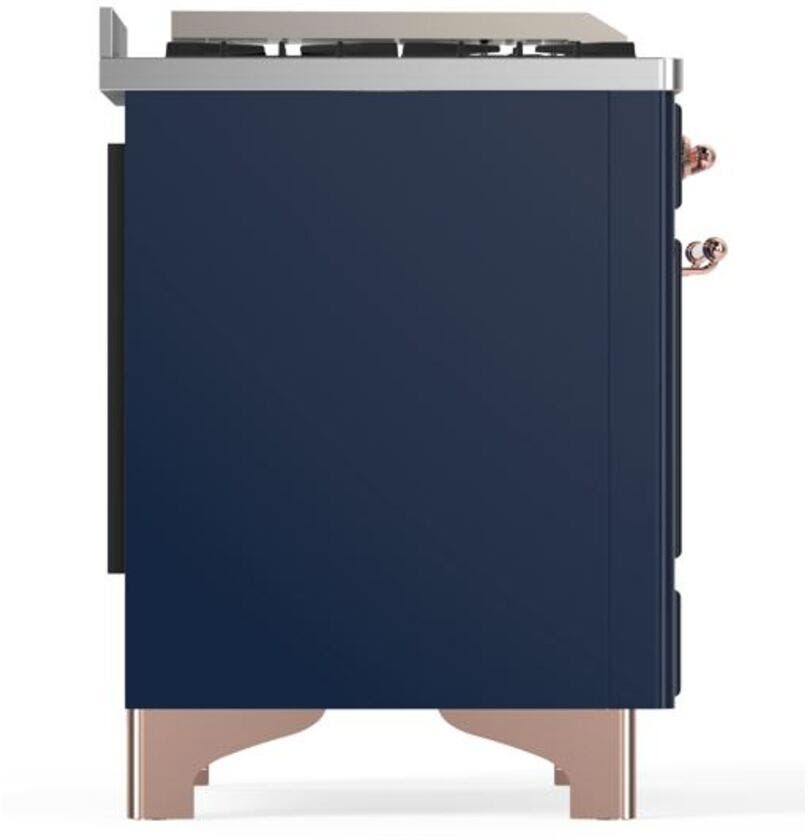 Ilve UM09FDNS3MBPLP Liquid Propane In Midnight Blue W/ Copper Trim