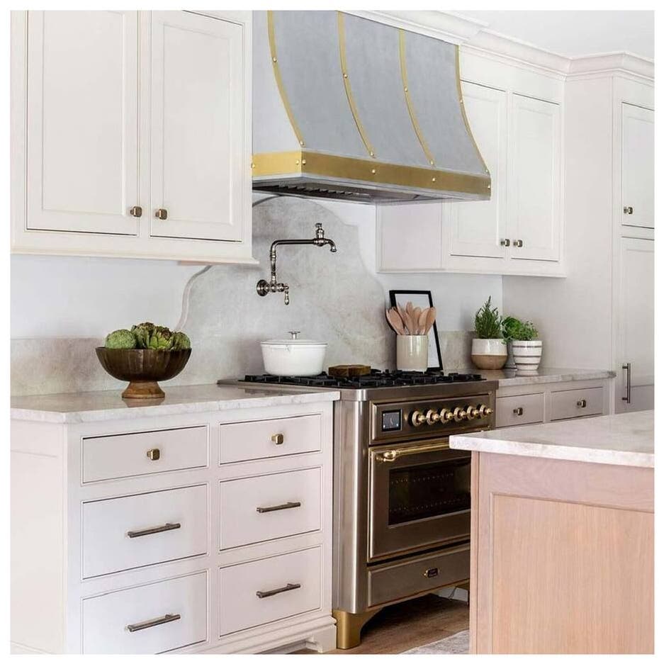 Ilve UM09FDNS3SSGLP Liquid Propane In Stainless Steel W/ Brass Trim