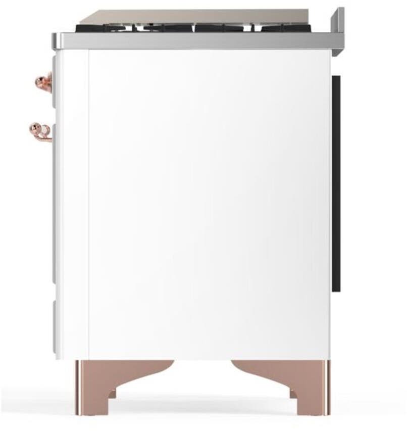 Ilve UM09FDNS3WHP Natural Gas In White W/ Copper Trim