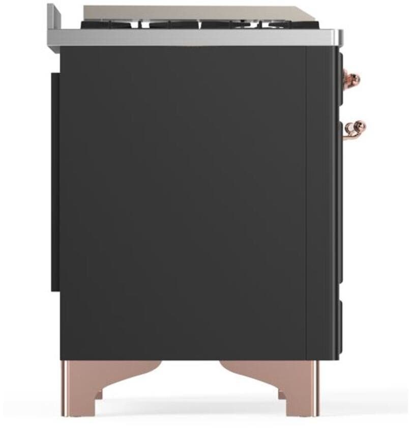 Ilve UM09FDQNS3MGPLP Liquid Propane In Matte Graphite W/ Copper Trim
