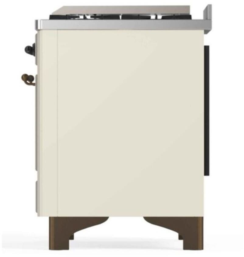 Ilve UM12FDNS3AWB Natural Gas In Antique White W/ Bronze Trim