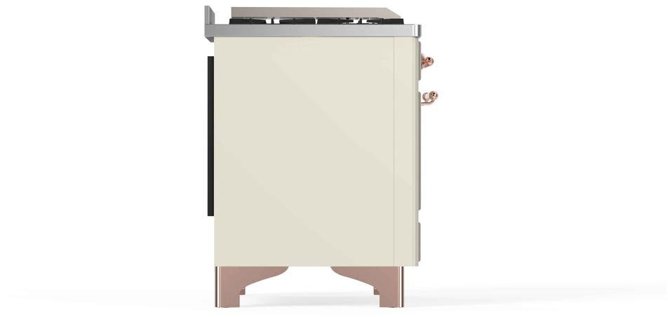 Ilve UM12FDNS3AWPLP Liquid Propane In Antique White W/ Copper Trim