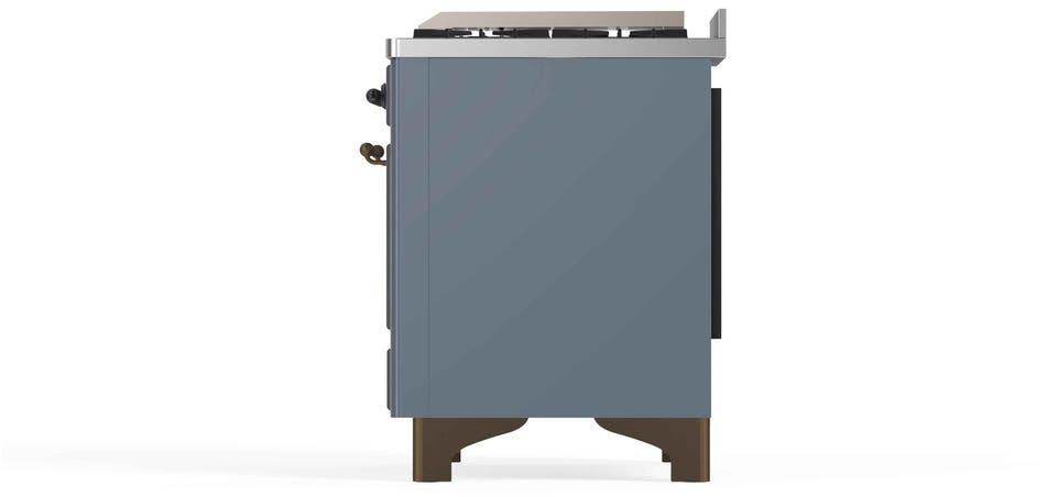 Ilve UM12FDNS3BGB Natural Gas In Blue Grey W/ Bronze Trim