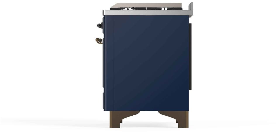 Ilve UM12FDNS3MBB Natural Gas In Midnight Blue W/ Bronze Trim